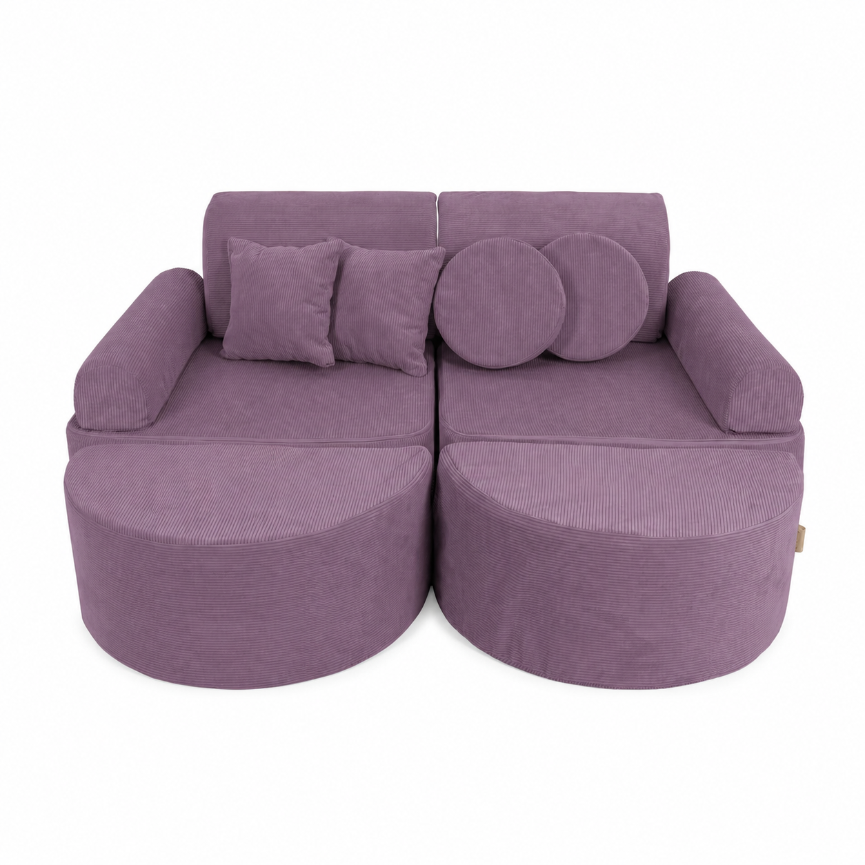 MeowBaby Slimcord Kids Play Sofa Max | Modular Play Sofa for Children | 14 Pieces