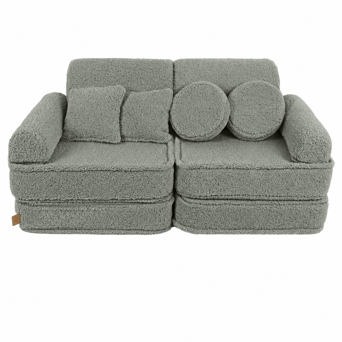MeowBaby Bearly Play Sofa Plus – Kids Modular Play Couch | 12 Pieces