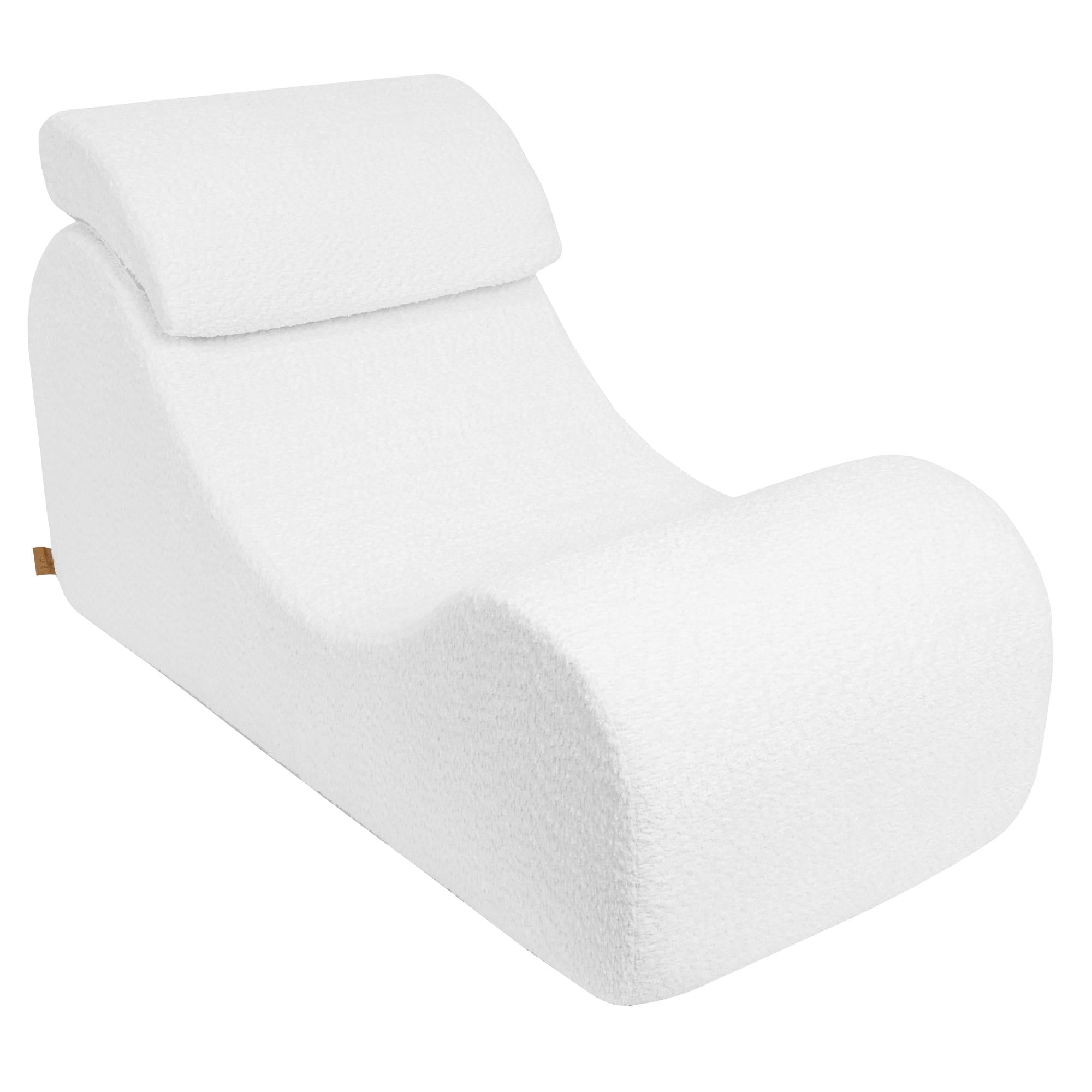 Meowbaby Wygodny Fotel dla Dziecka - Wave Lounger | Boucle