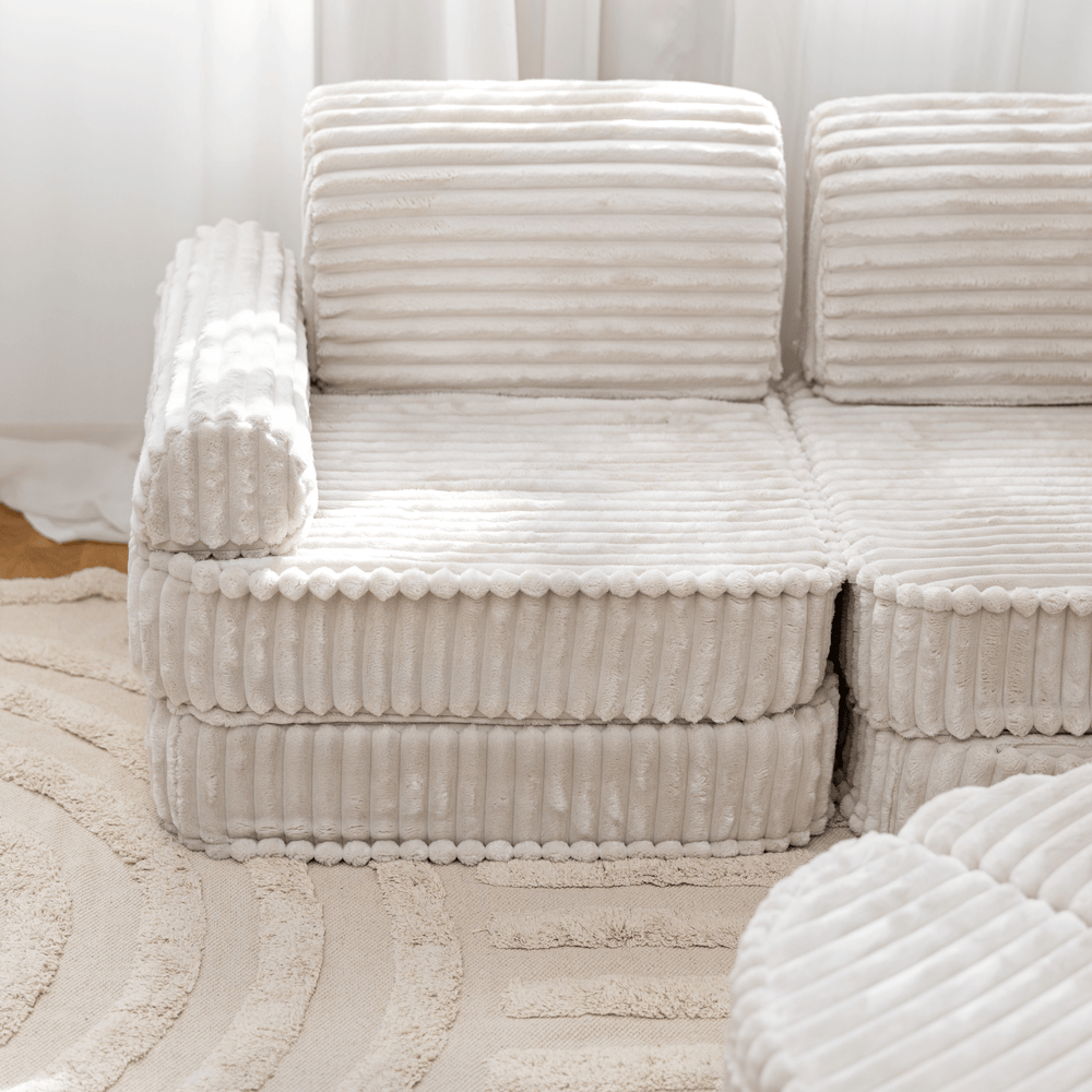 MeowBaby Churros Kids Play Sofa Plus – Modular Play Couch | 12 Pieces