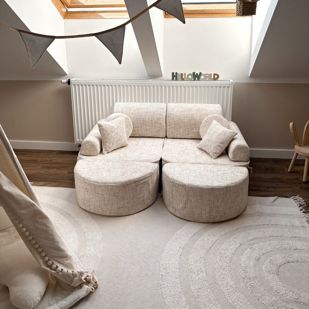 Tangle Sofa Max – Modular Kids Play Sofa Bed | 14 Pieces