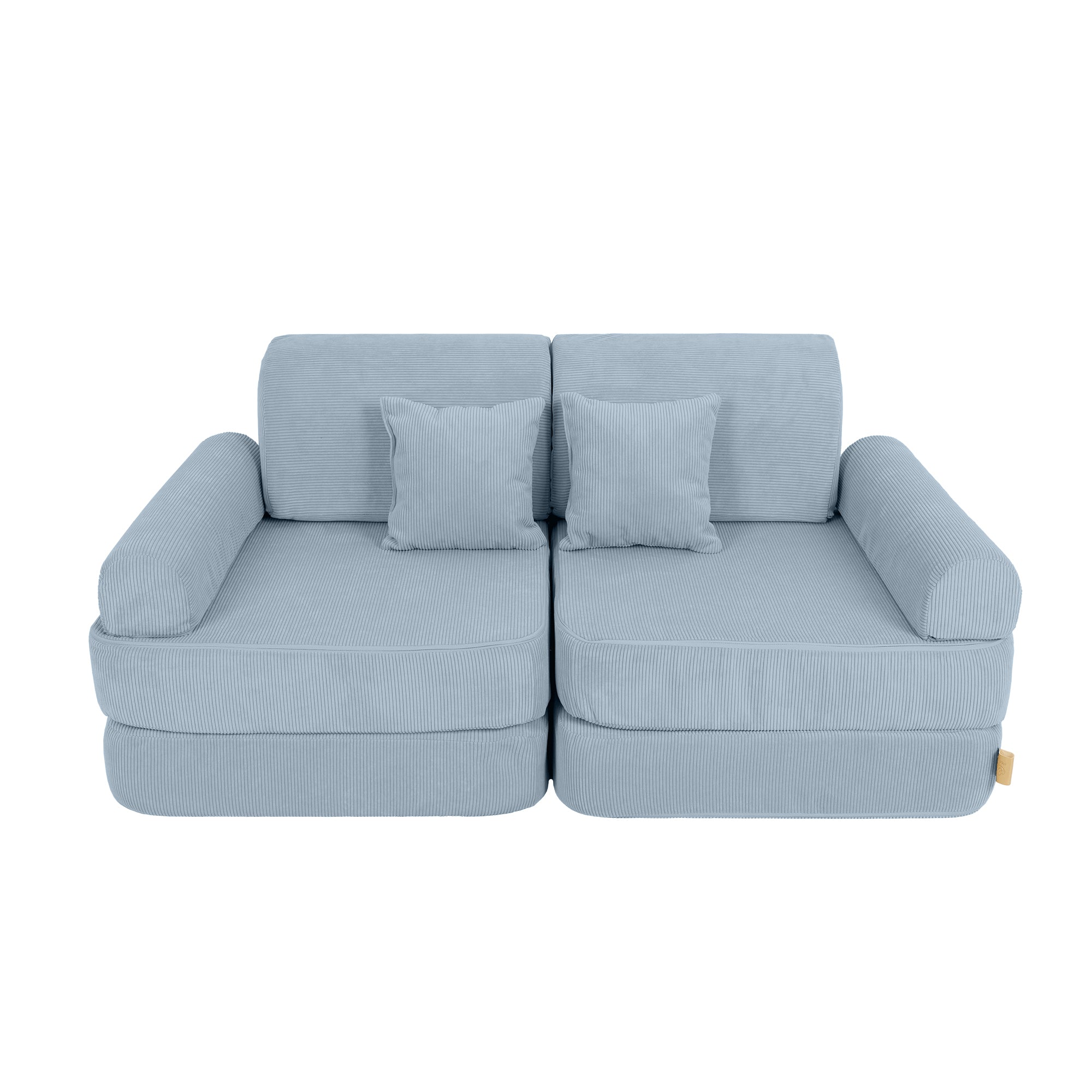 MeowBaby Slimcord Kids Play Sofa Plus | Modular Kids Play Sofa Bed | 12 Pieces
