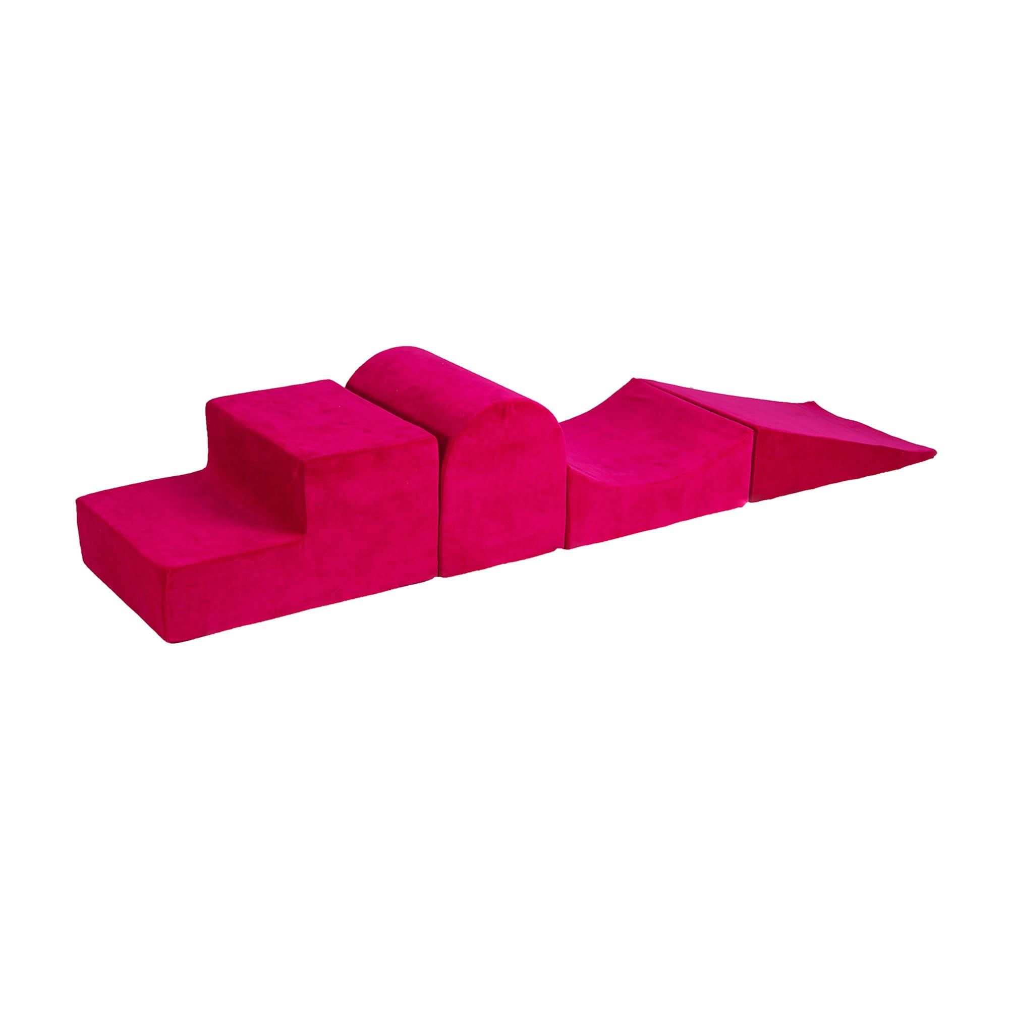 Velvet Kids Foam Climbing Blocks - Baby Soft Play Set | 4 Elements