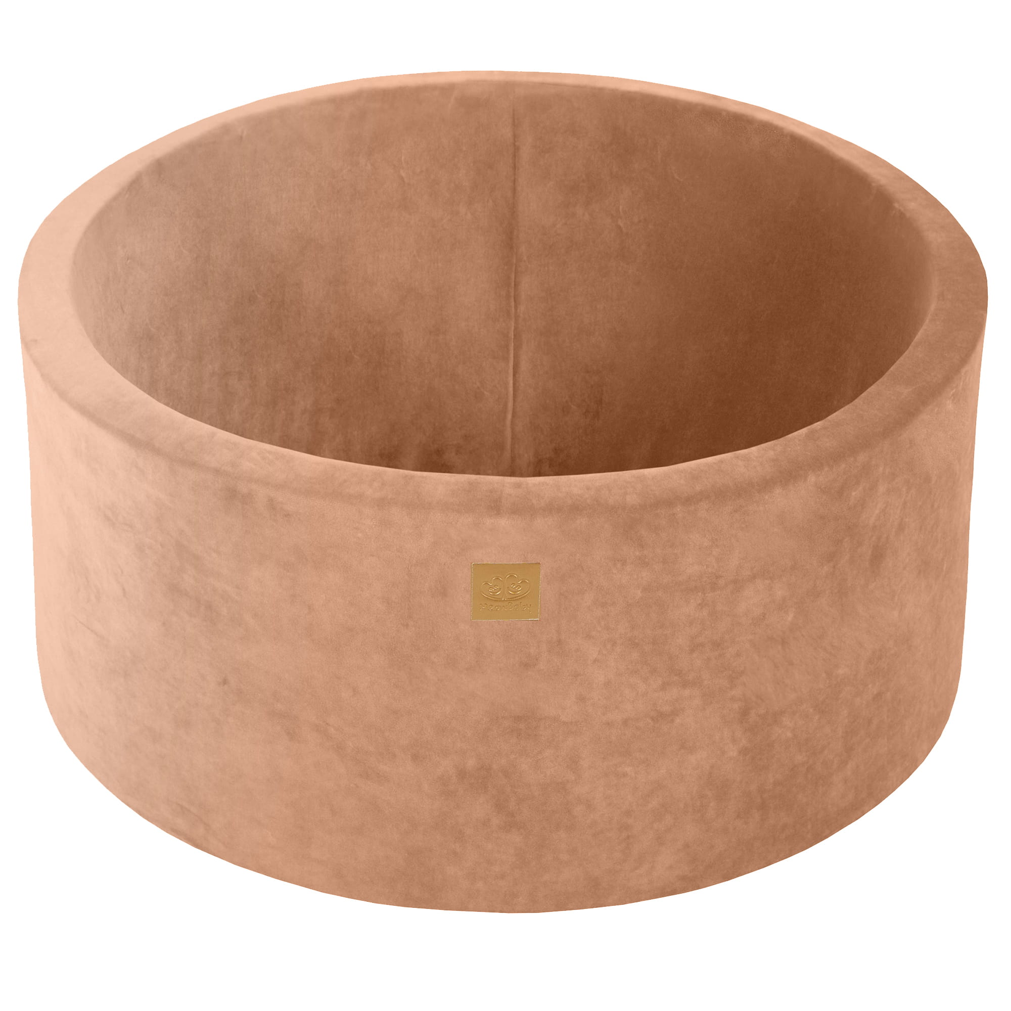 Velvet Foam Baby Ball Pit Beige