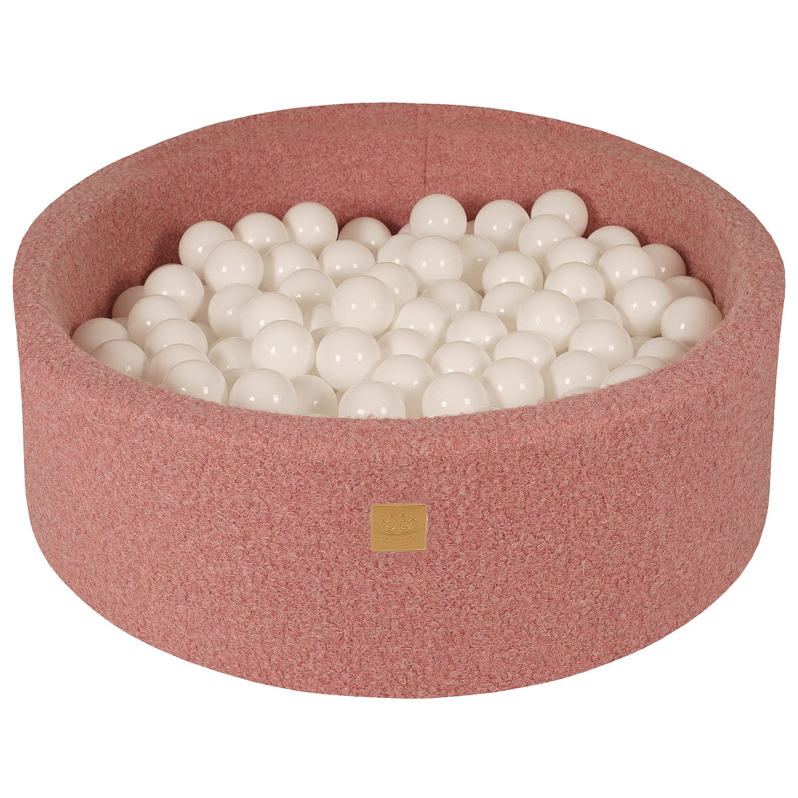 MeowBaby Boucle Baby Ball Pit Pink | Ball Pit Toddler