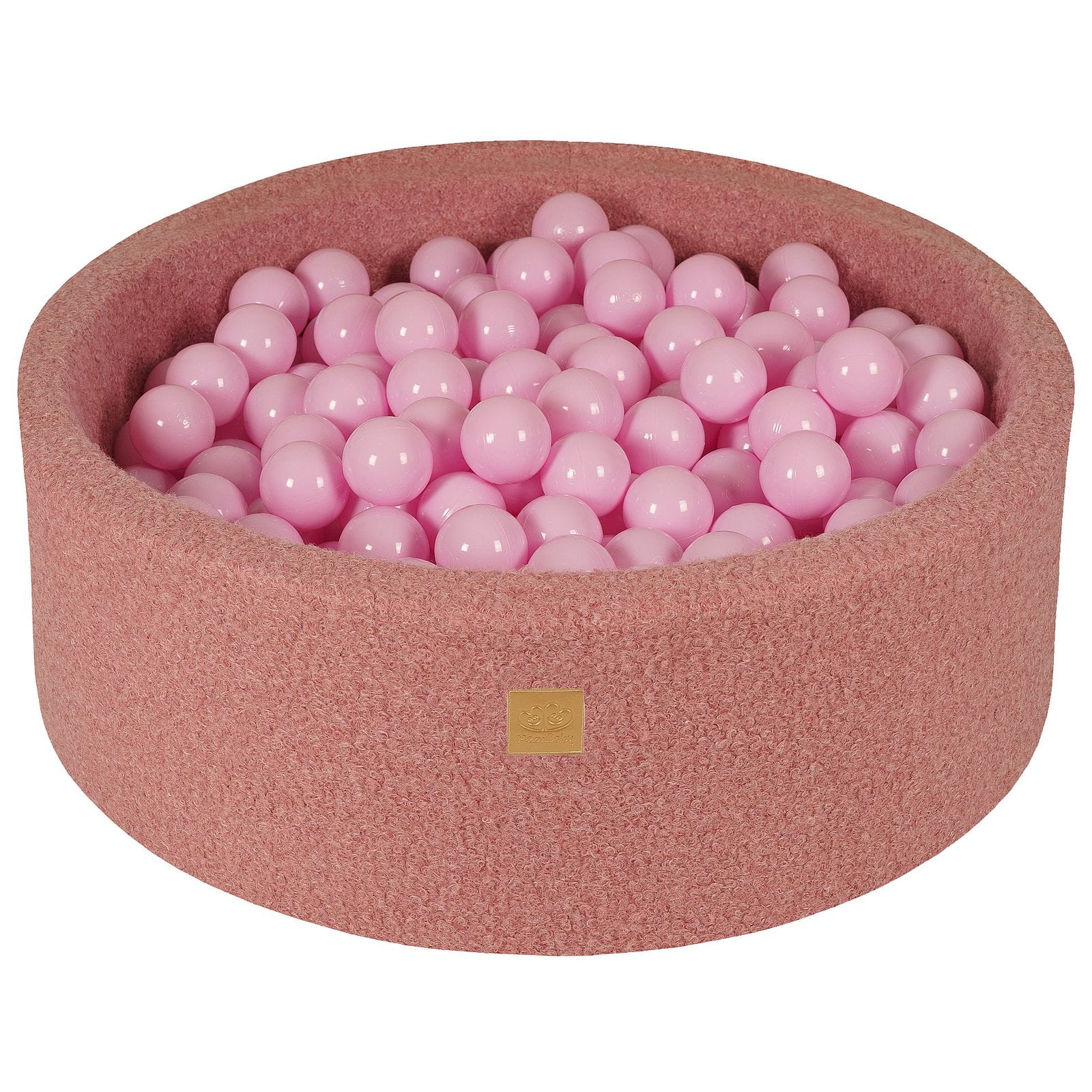 MeowBaby Boucle Baby Ball Pit Pink | Ball Pit Toddler