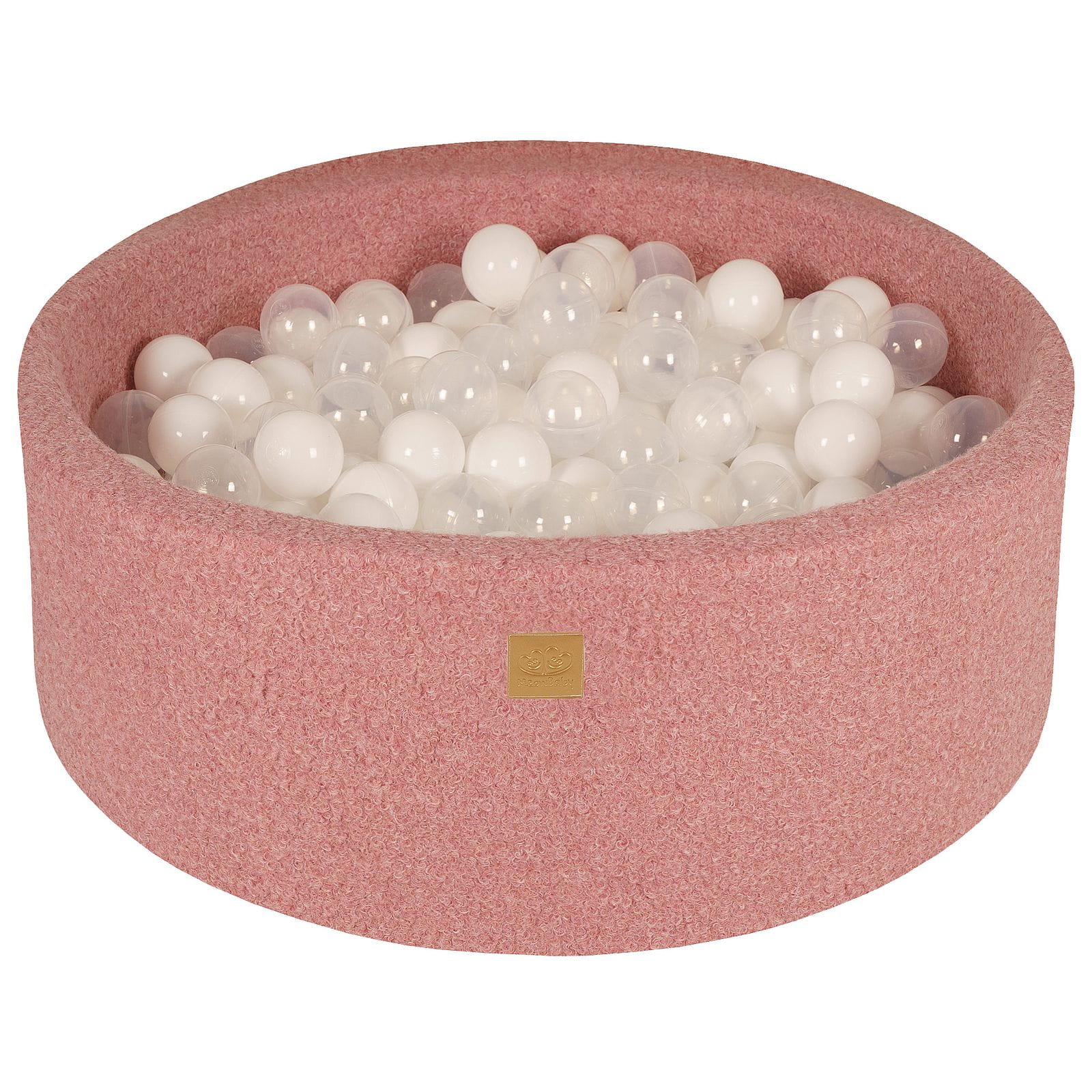 MeowBaby Boucle Baby Ball Pit Pink | Ball Pit Toddler