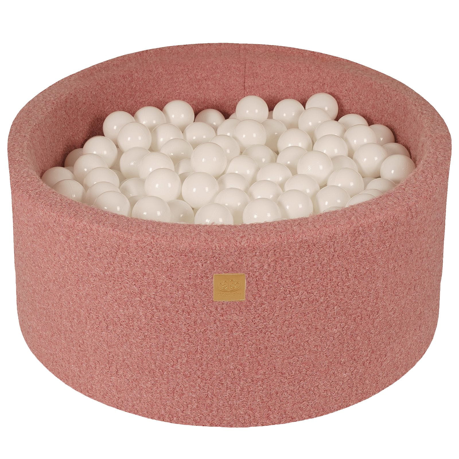MeowBaby Boucle Baby Ball Pit Pink | Ball Pit Toddler