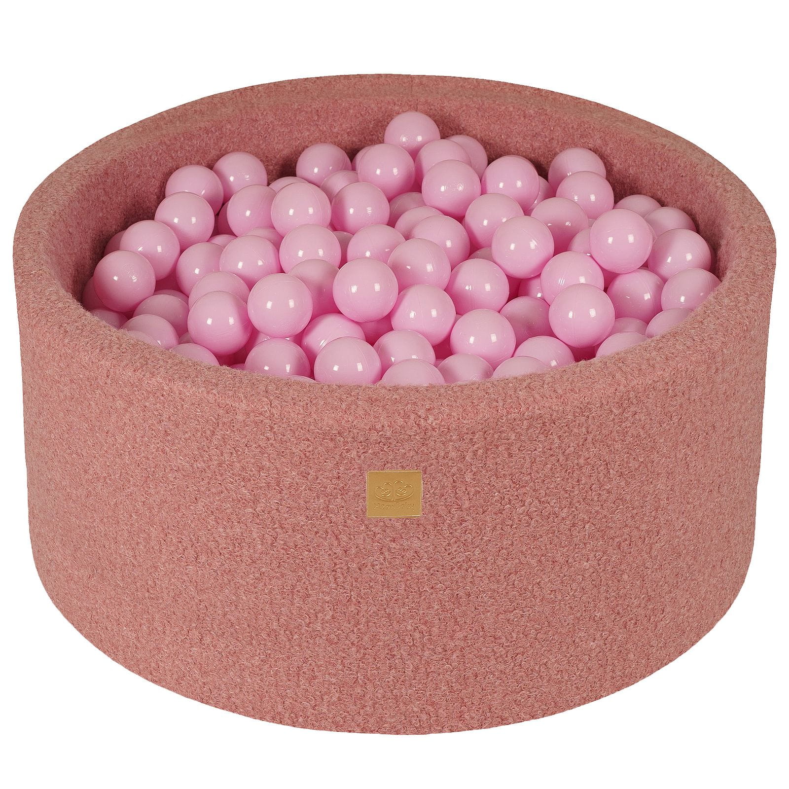 MeowBaby Boucle Baby Ball Pit Pink | Ball Pit Toddler