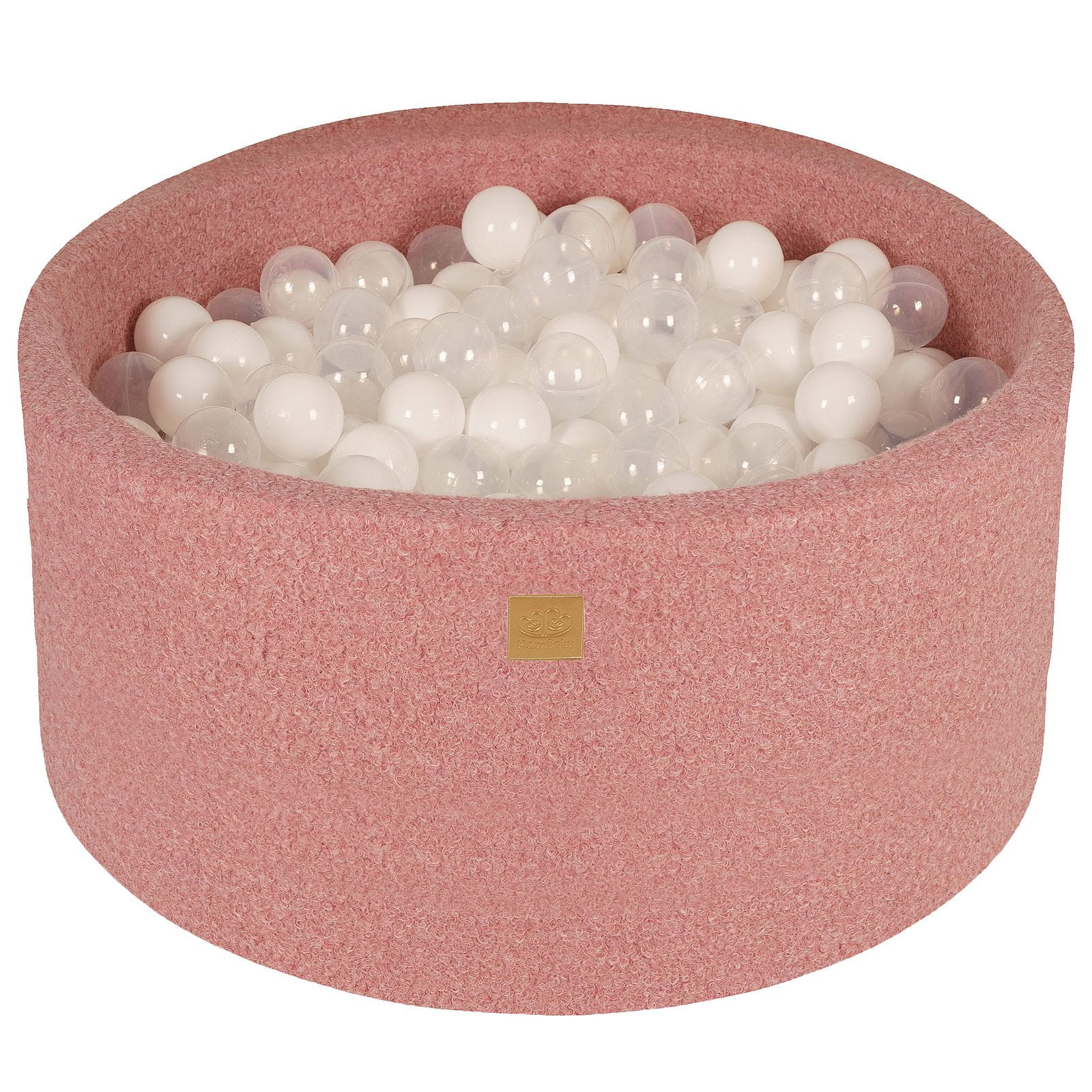 MeowBaby Boucle Baby Ball Pit Pink | Ball Pit Toddler