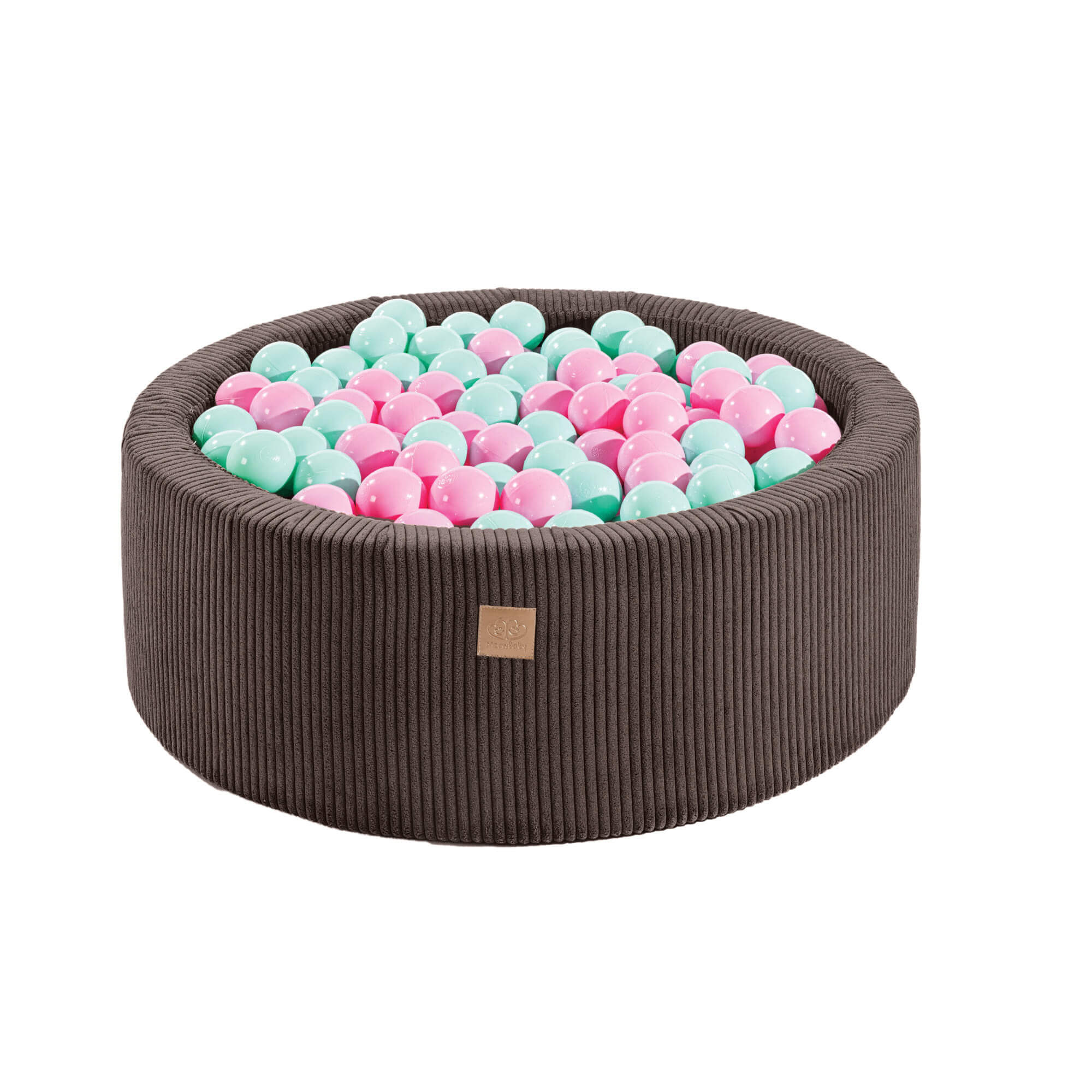 MeowBaby Aesthetic Corduroy Foam Baby Ball Pit | Ball Pit Toddler