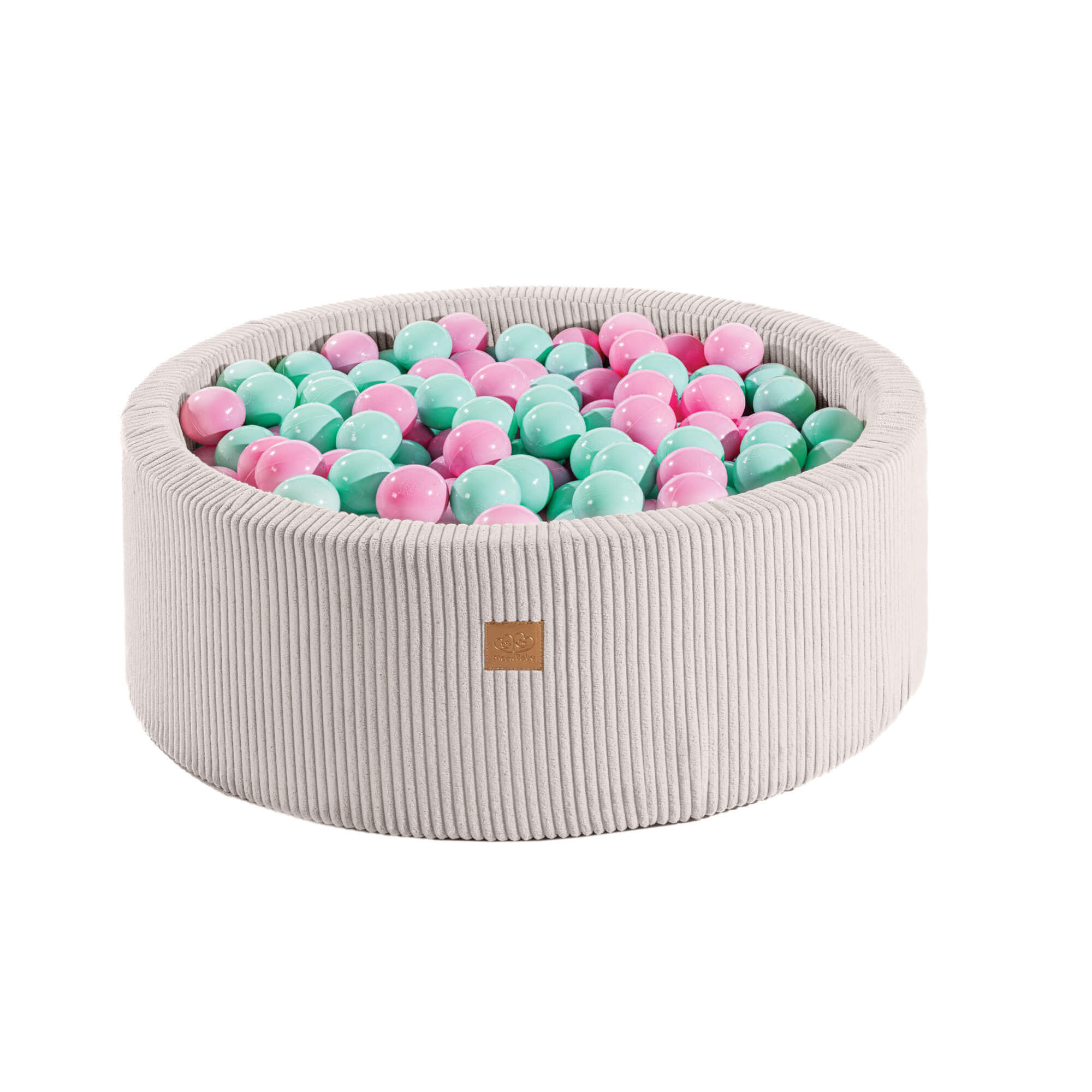 MeowBaby Aesthetic Corduroy Foam Baby Ball Pit | Ball Pit Toddler