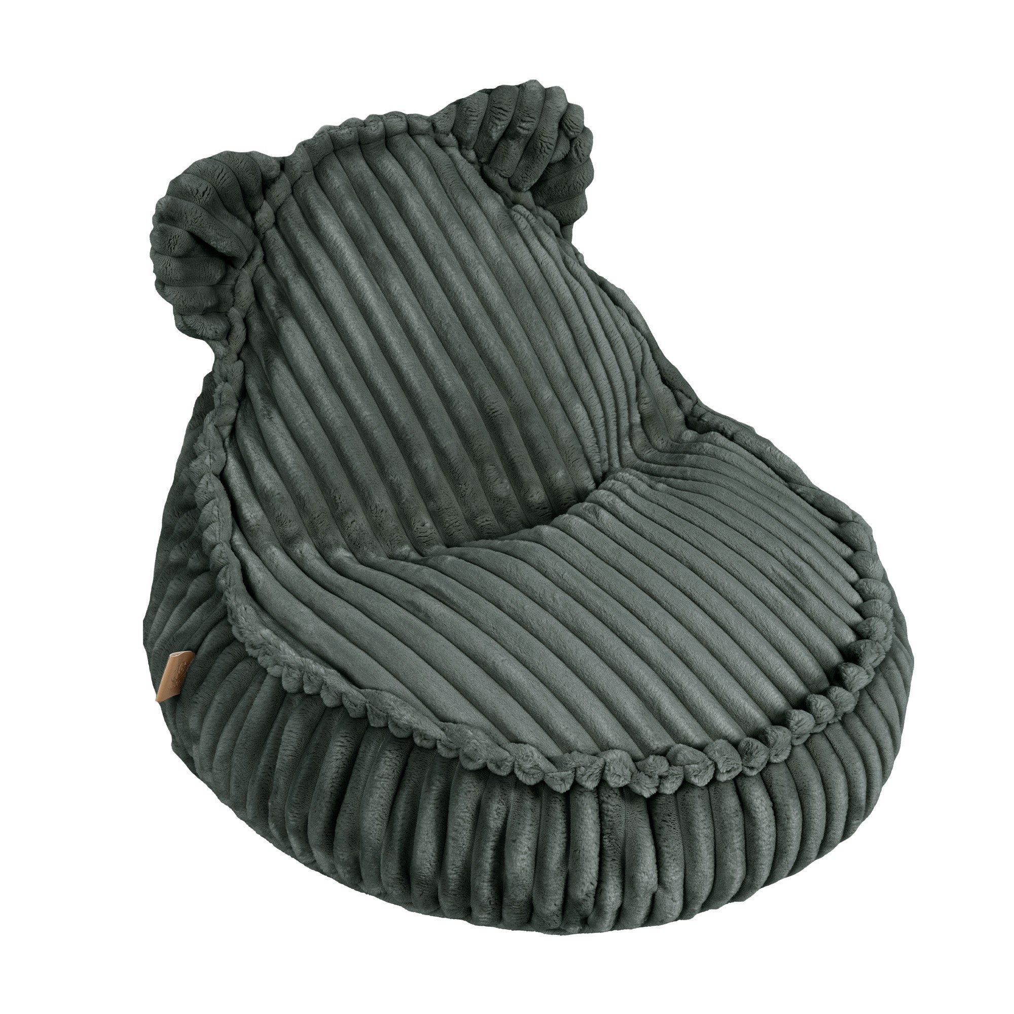 Meowbaby Churros Sako Bag Teddy Pine Forest Green