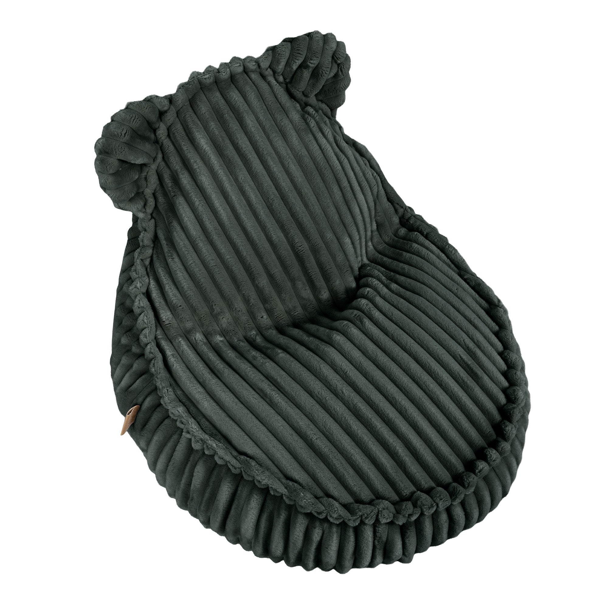 Meowbaby Churros Sako Bag Teddy Pine Forest Green