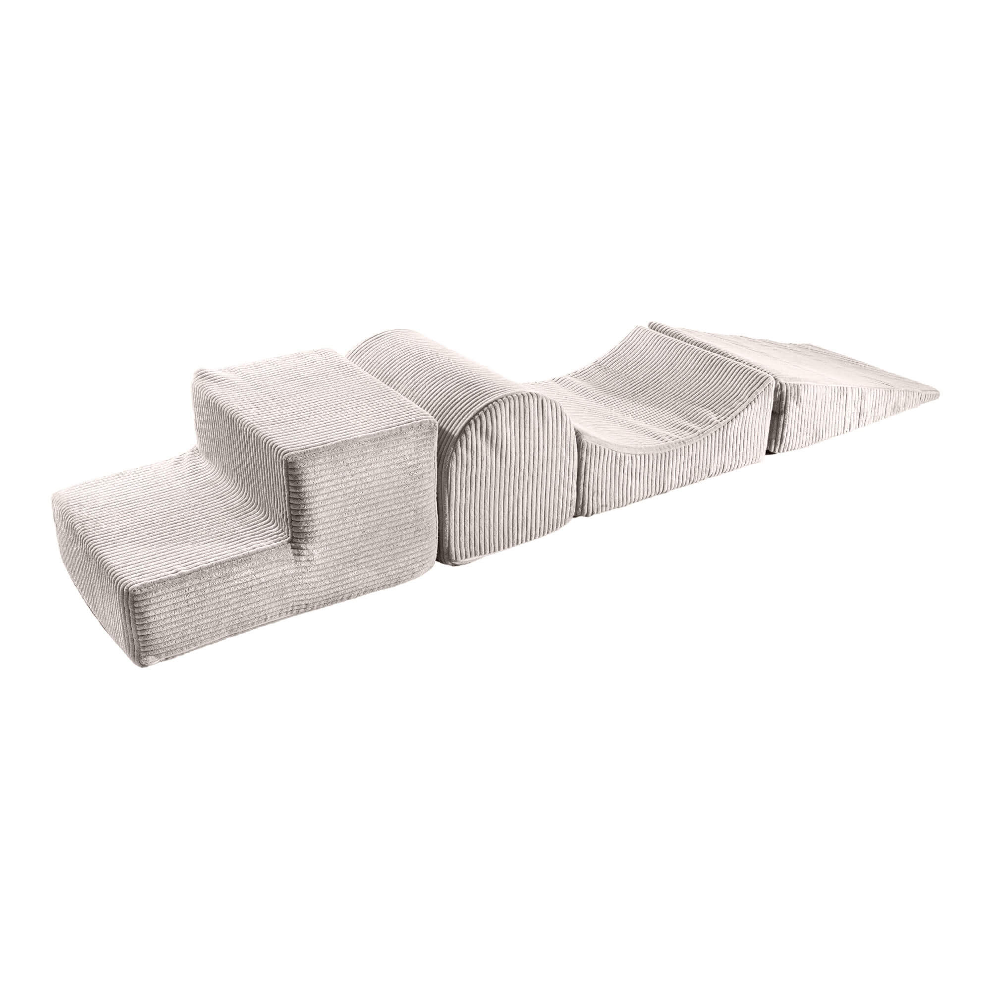Aesthetic Kids Foam Climbing Blocks - Baby Soft Play Set | 4 Elements