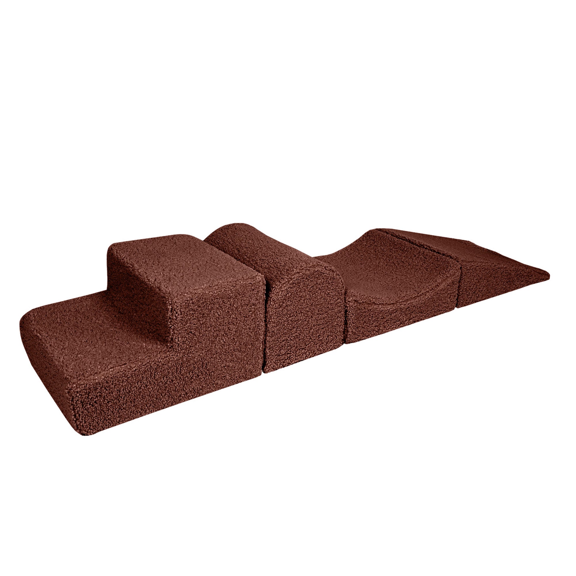 Bearly Kids Foam Climbing Blocks - Baby Soft Play Set | 4 Elements