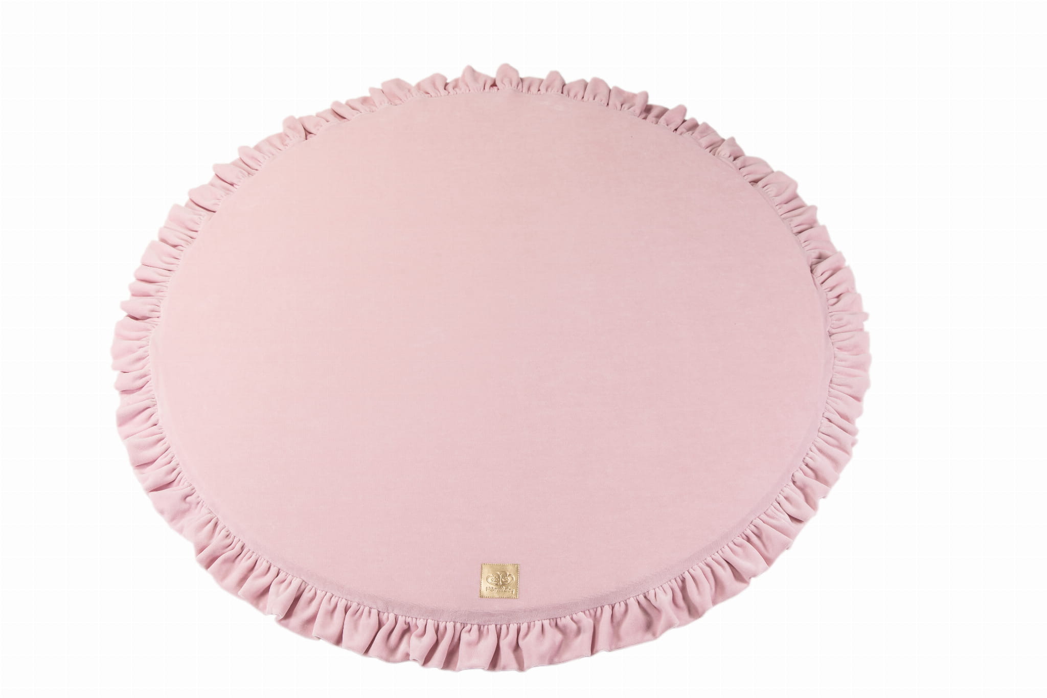 Velvet - Foldable Foam Baby Round Play Mat | Perfect for Crawling