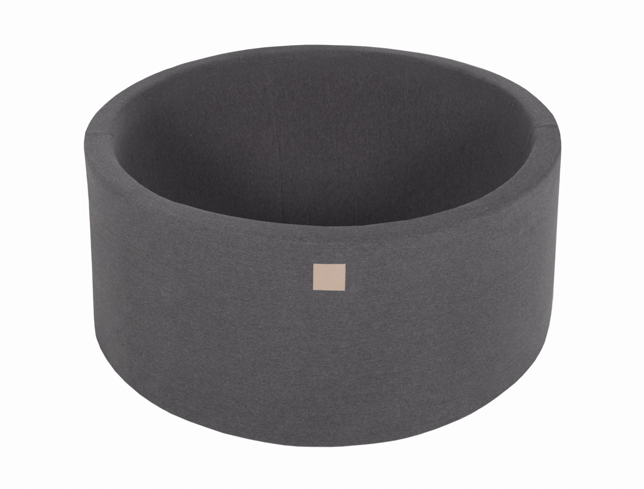 Cotton Foam Baby Ball Pit Dark Grey