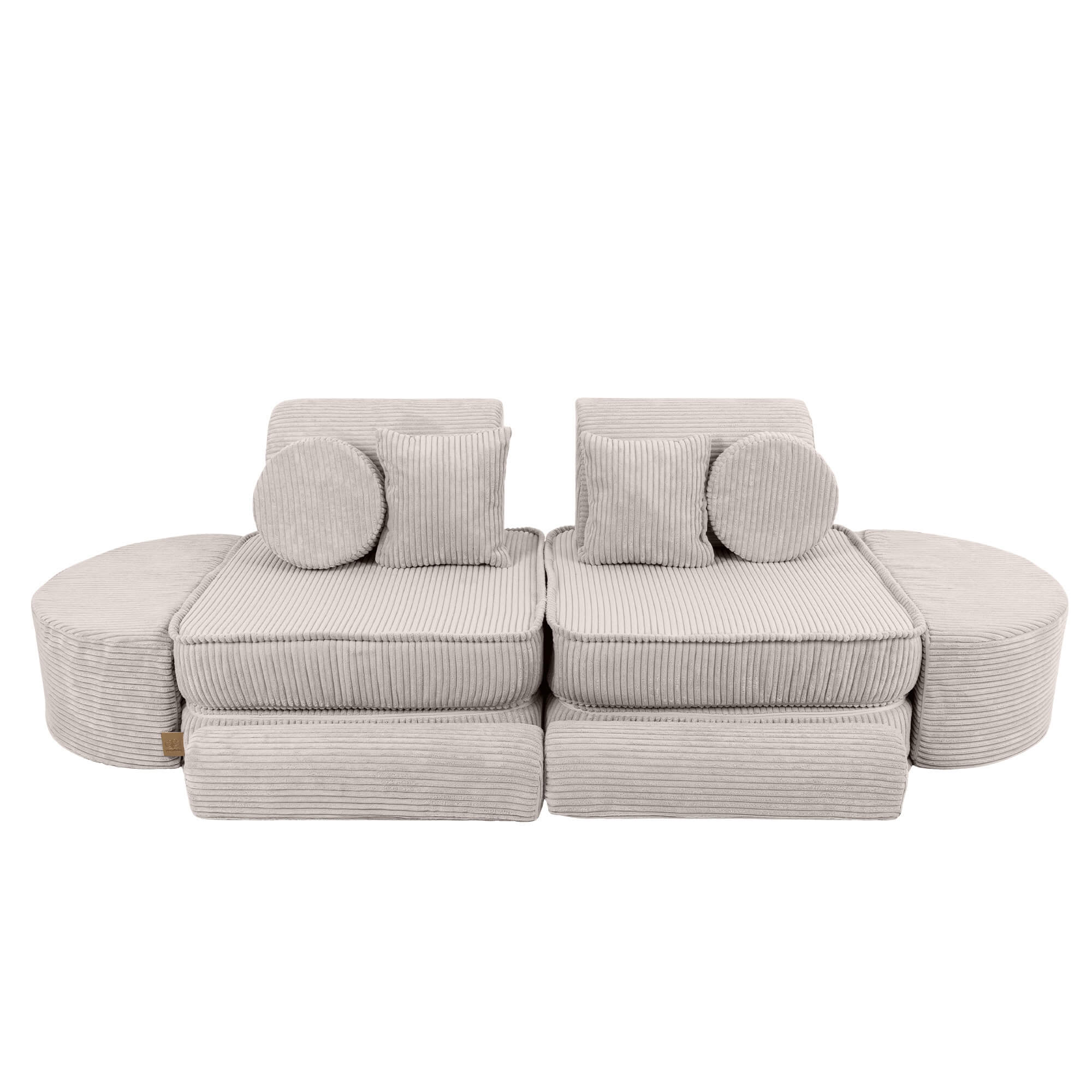 MeowBaby Aesthetic Kids Play Sofa Max – Modular Play Couch | 14 Pieces