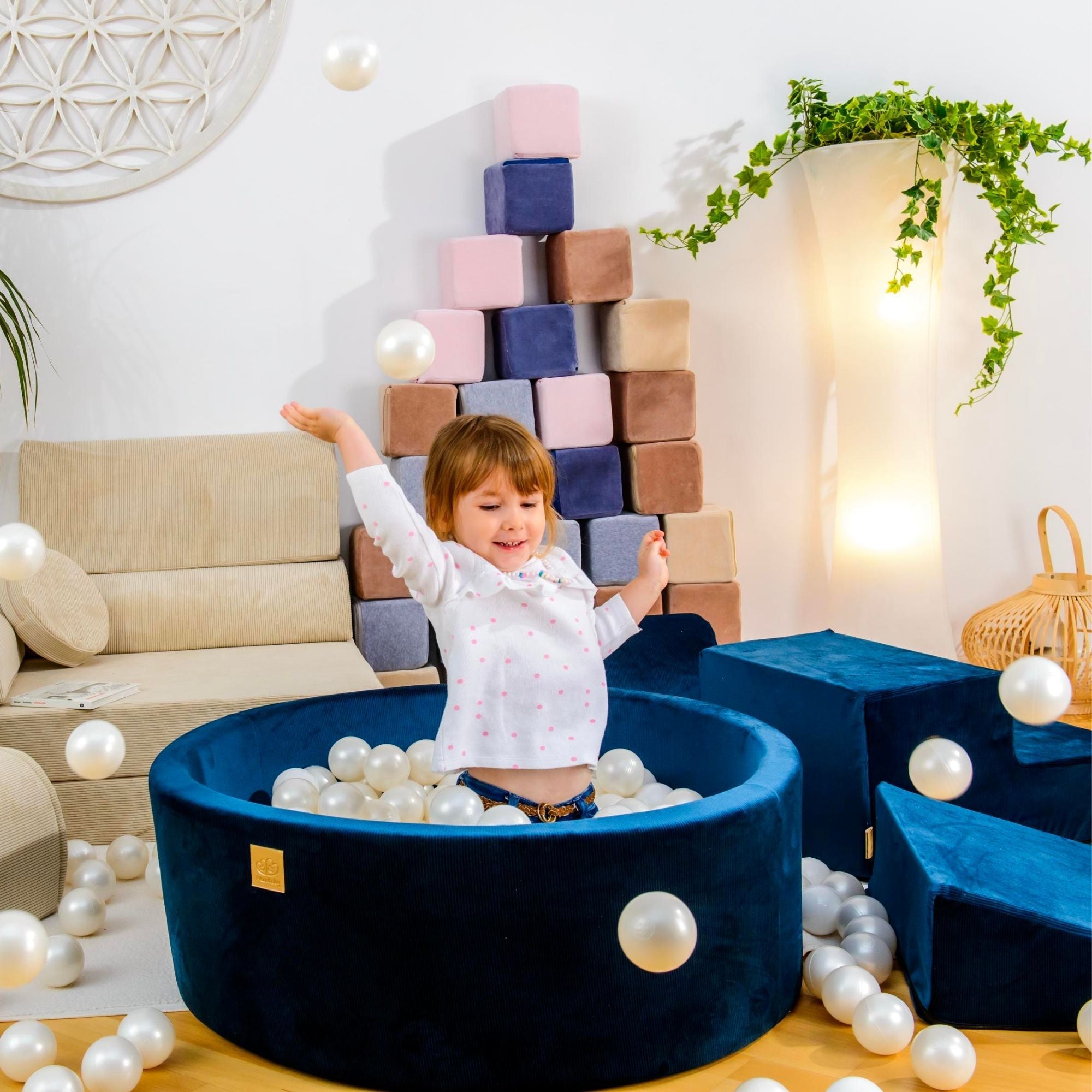 Velvet Corduroy Ball Pit Sand Meowbaby