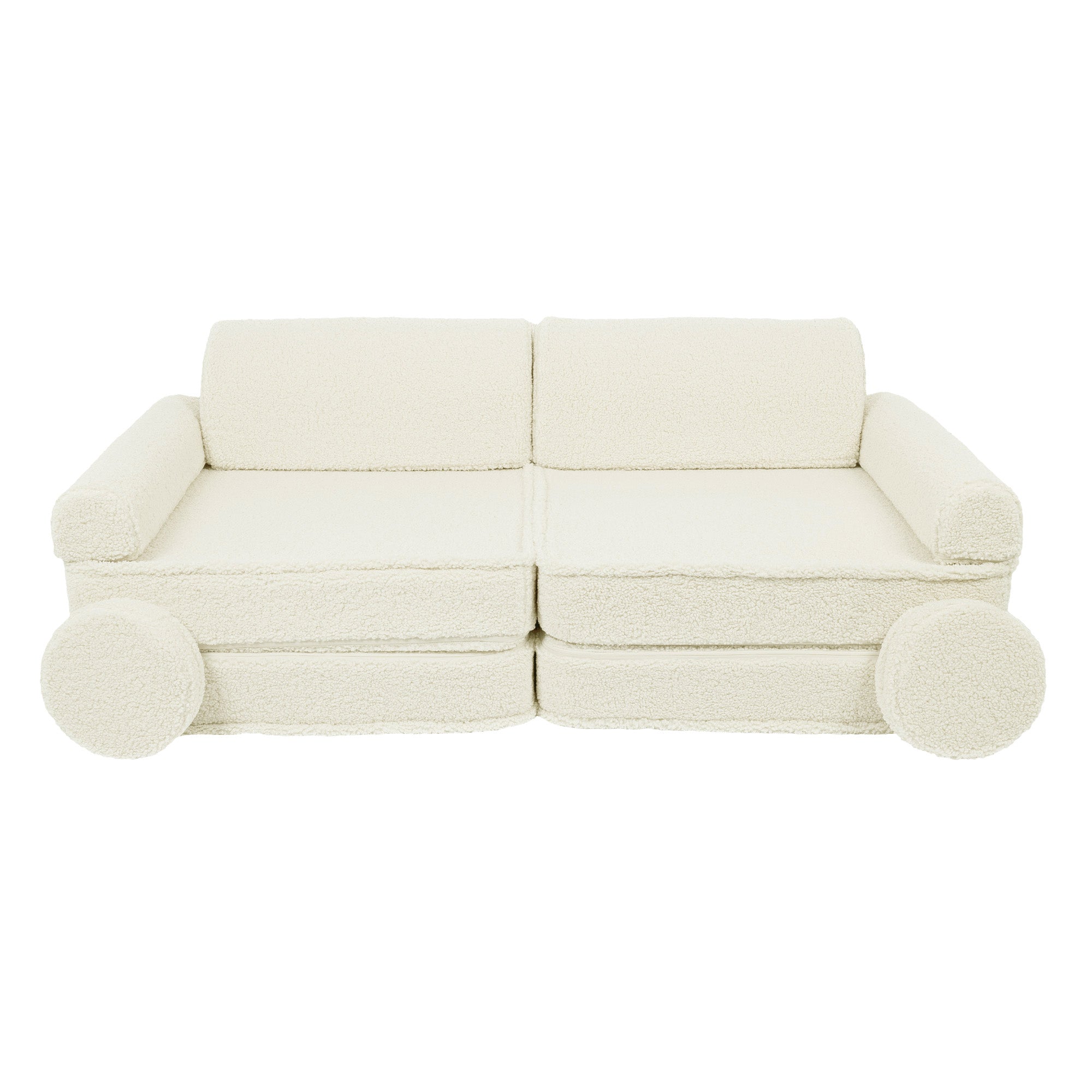 MeowBaby Bearly Kids Play Sofa - Modular Play Couch | 10 Pieces