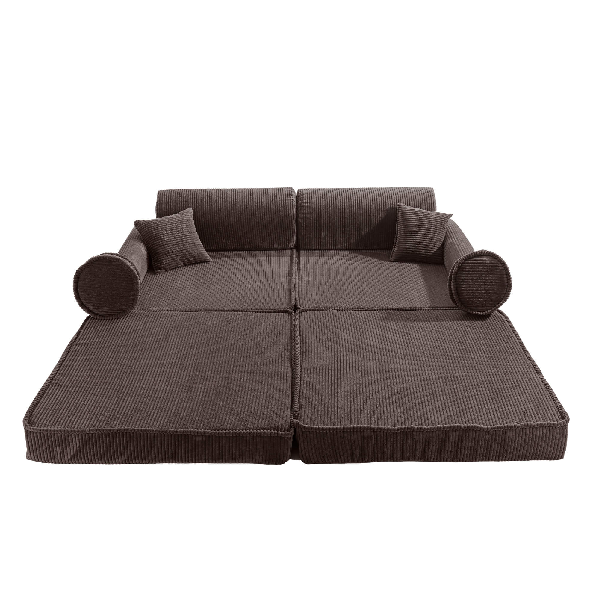 MeowBaby Aesthetic Kids Play Sofa Premium - Modular Play Couch | 12 Pieces