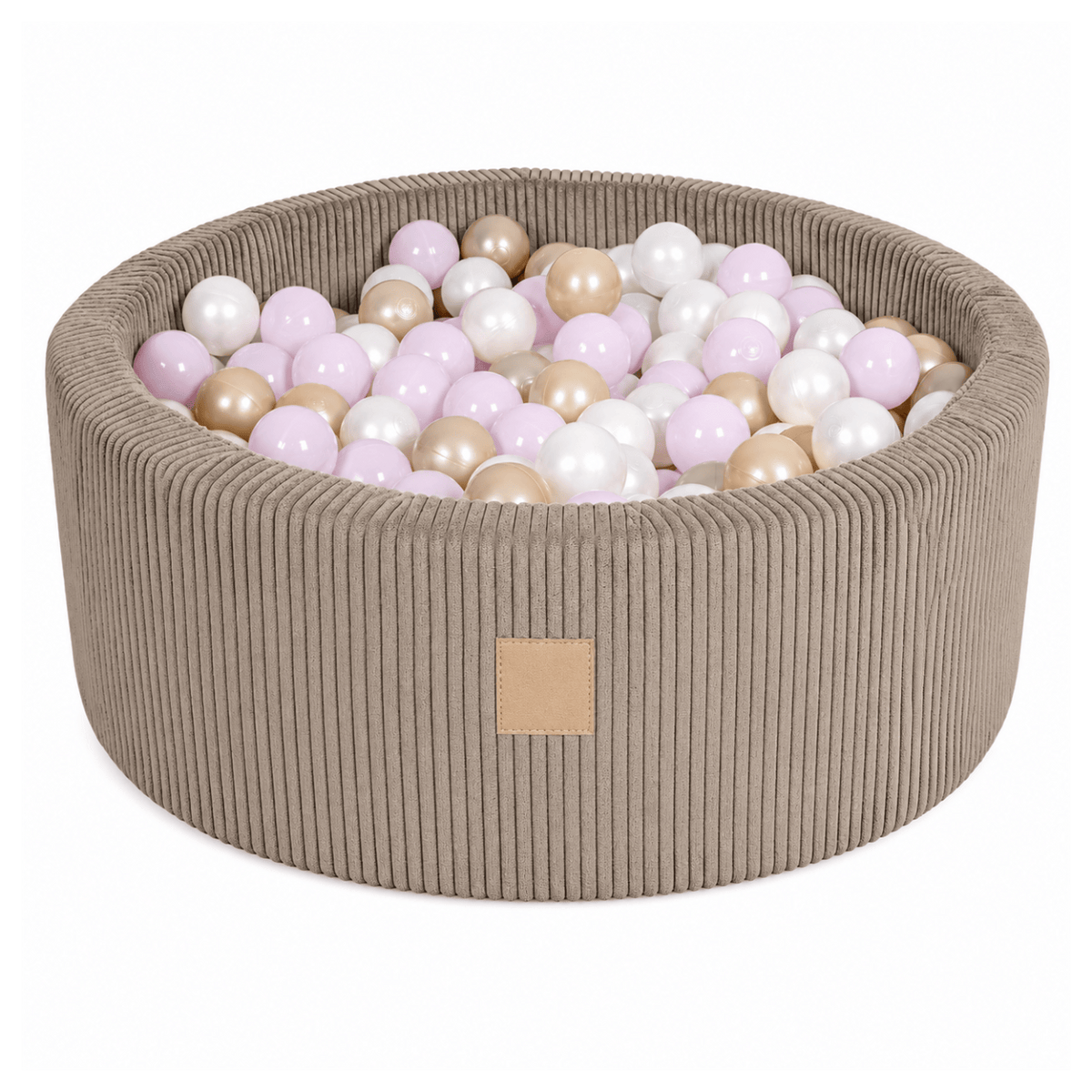 MeowBaby Aesthetic Corduroy Foam Baby Ball Pit | Ball Pit Toddler