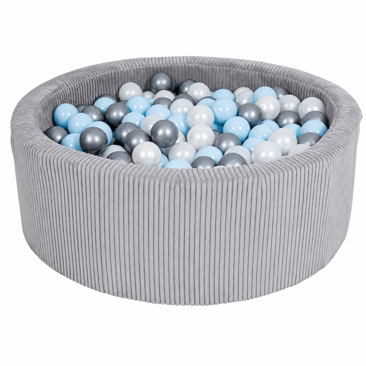 MeowBaby Aesthetic Corduroy Foam Baby Ball Pit | Ball Pit Toddler