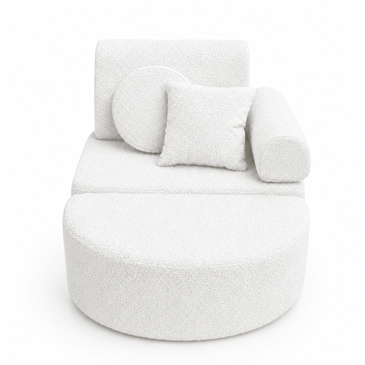 Modular Chair for Kids | Boucle modular play chair | modular armchair boucle |