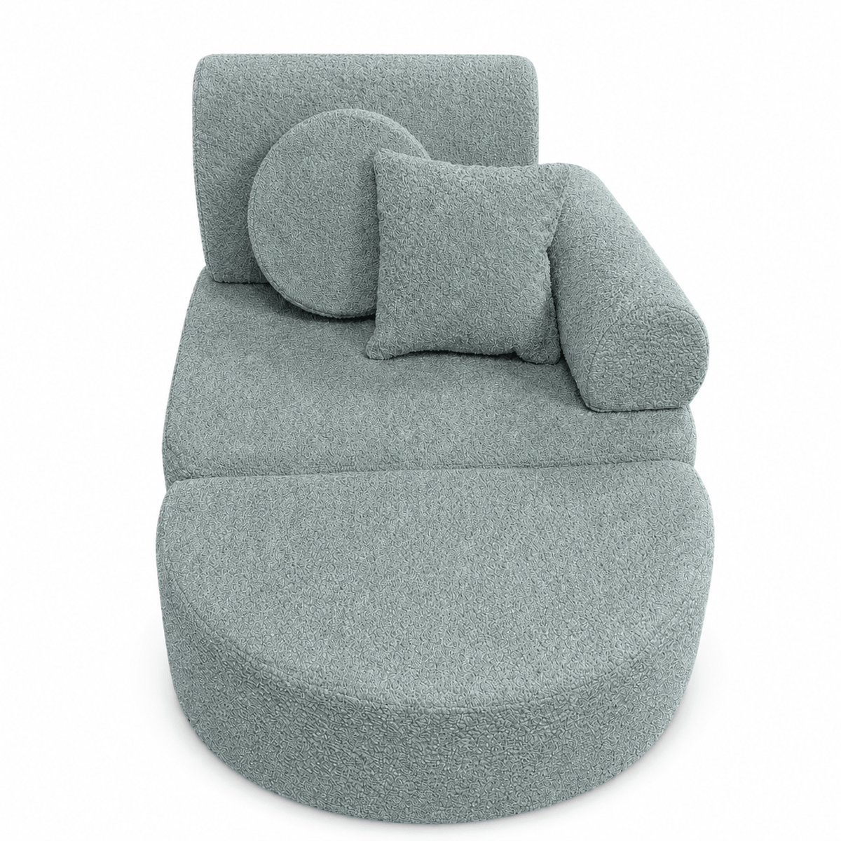 Modular Chair for Kids | Boucle modular play chair | modular armchair boucle |