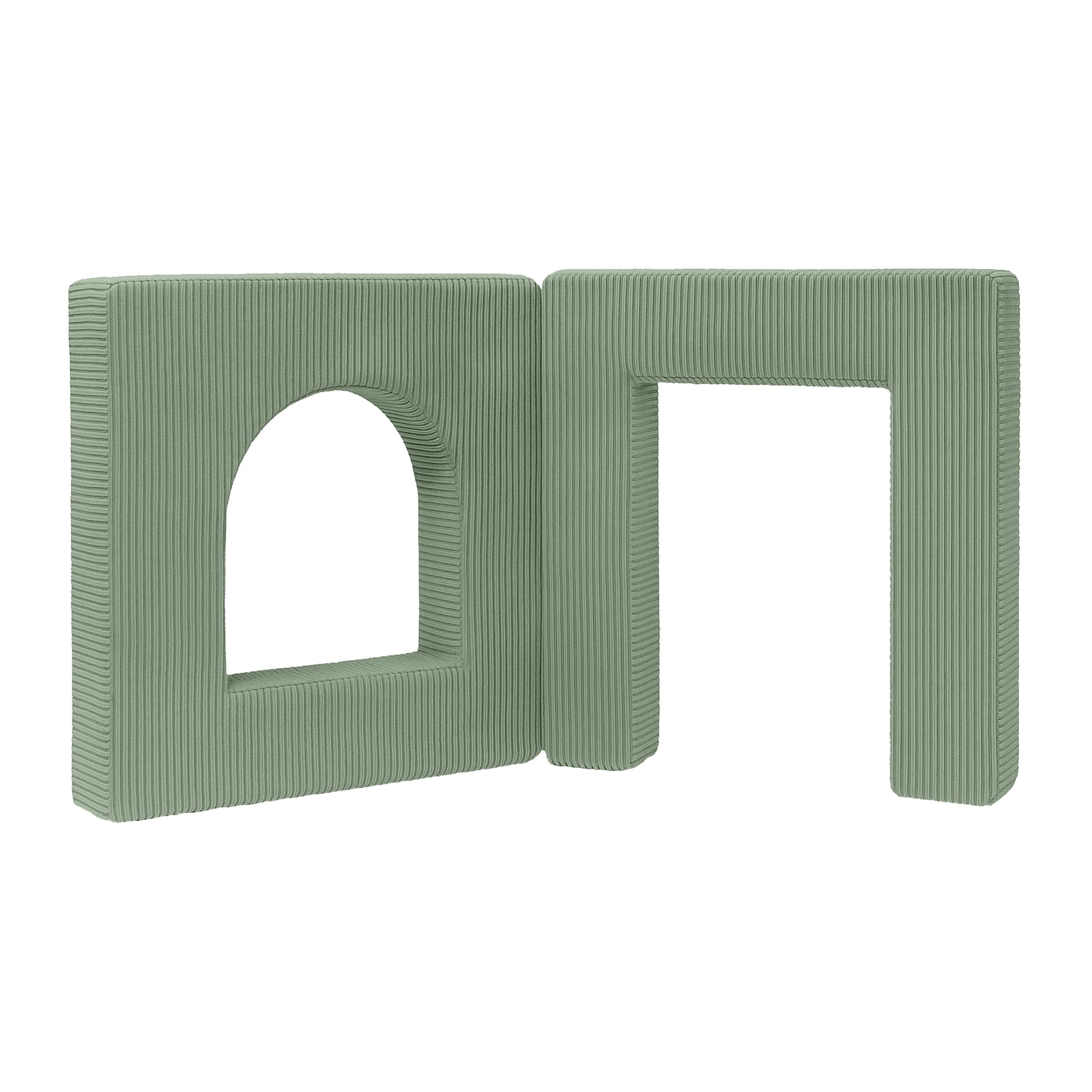 Meowbaby Aesthetic Soft Play Set for Toddlers | Foam Playground Archway | 4 Elements