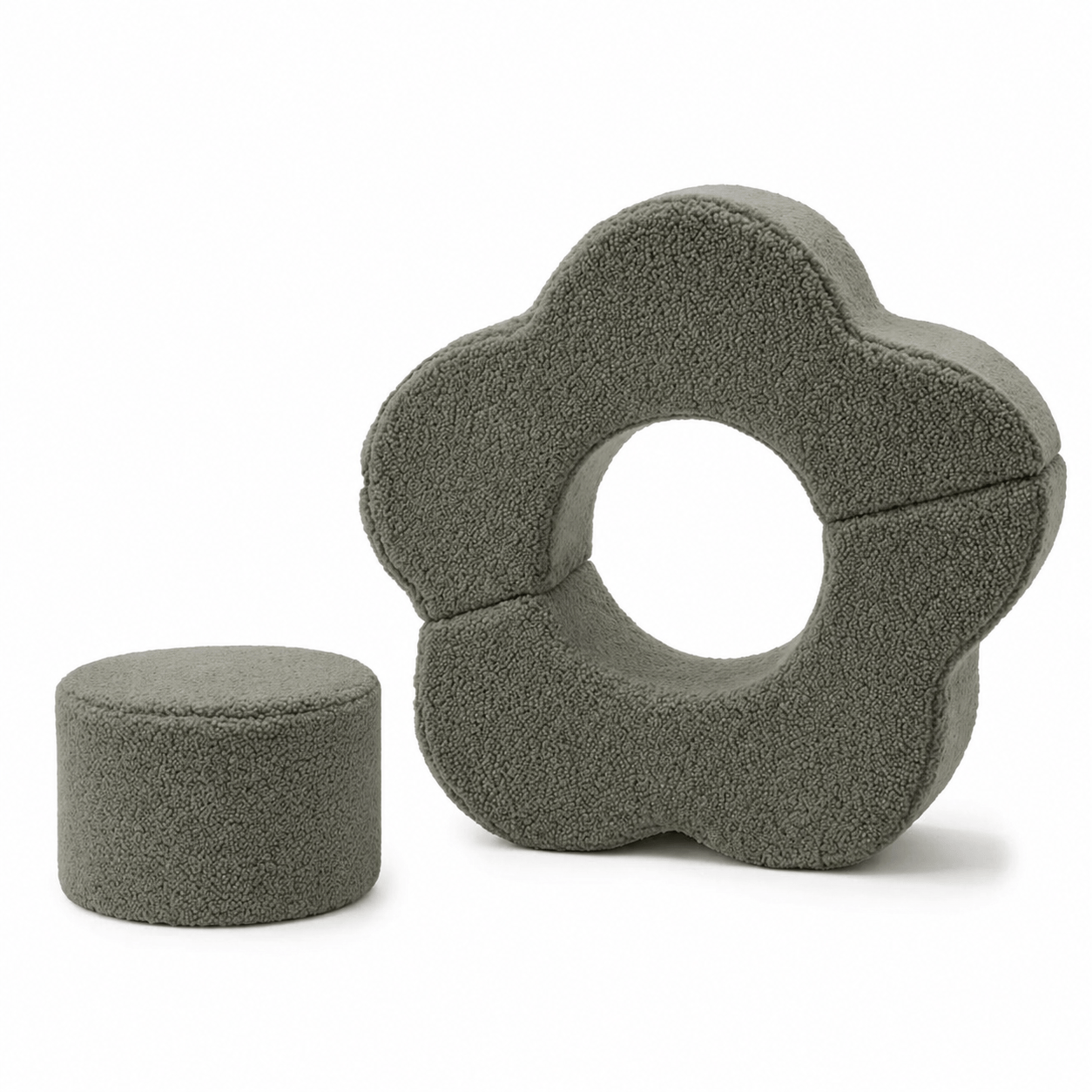 MeowBaby Foam Playground for Kids | Flower Shape Set | 3 Pieces | Bearly