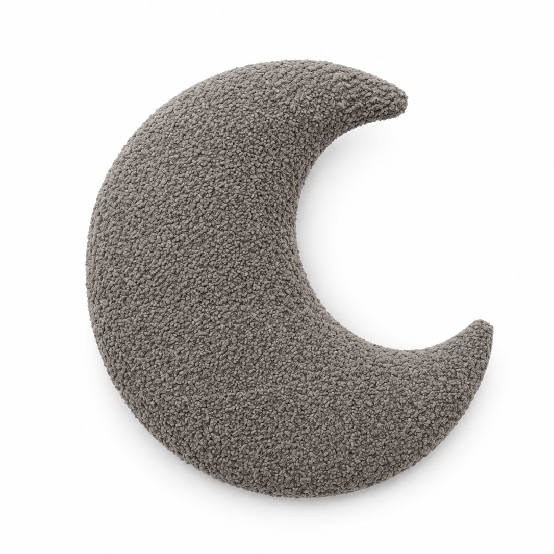 Meowbaby Decorative Pillow for Children Moon – Soft and Stylish | Boucle