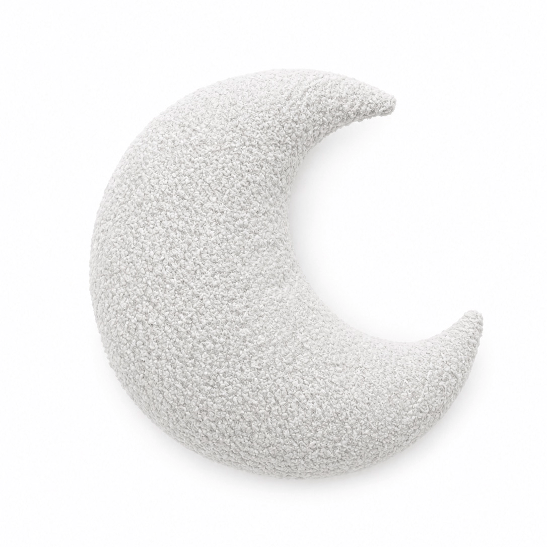 Meowbaby Decorative Pillow for Children Moon – Soft and Stylish | Boucle