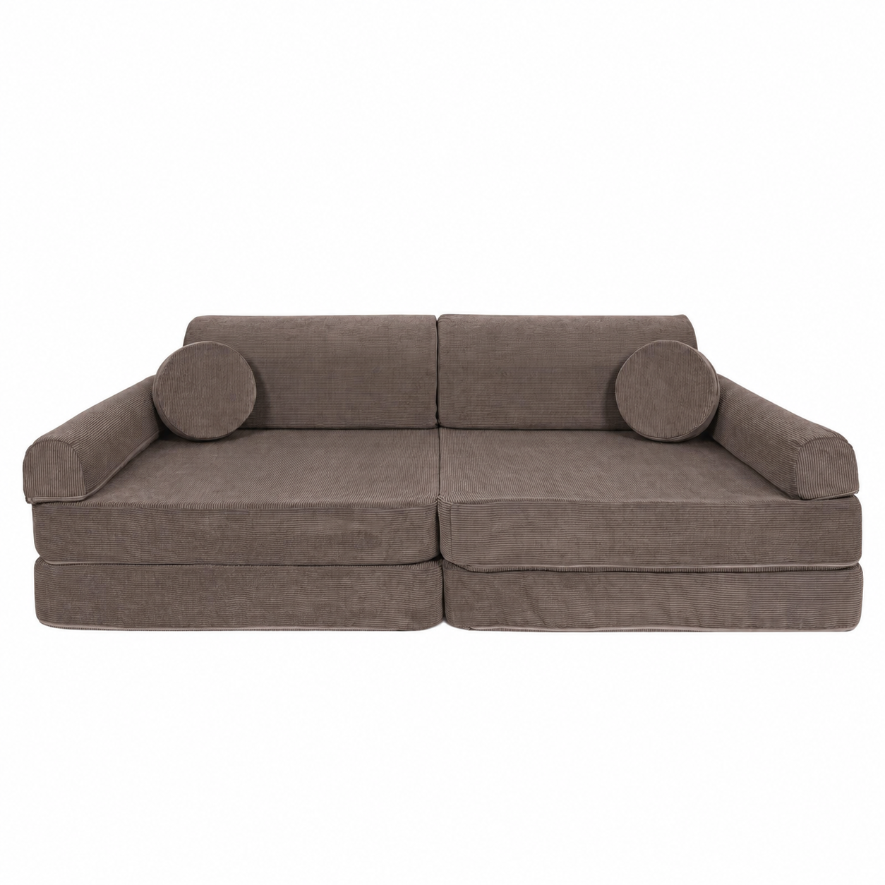 MeowBaby Slimcord Kids Play Sofa - Modular Play Couch | 10 Pieces