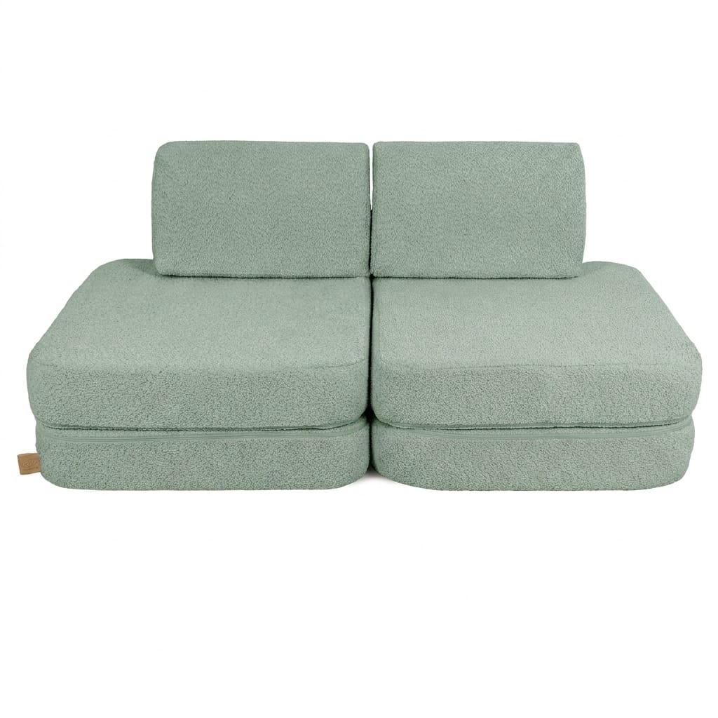 Boucle Sofa Basic – Modular Kids Play Sofa Bed | 4 Pieces