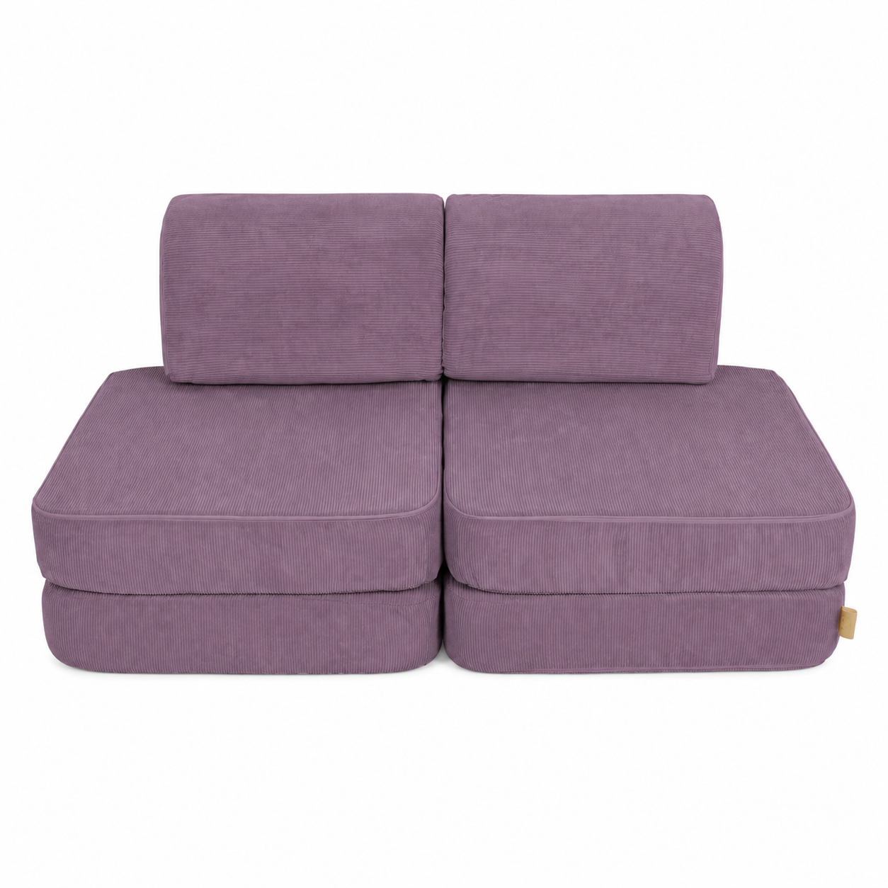 Slimcord Sofa Basic – Modular Kids Play Sofa Bed | 4 Pieces