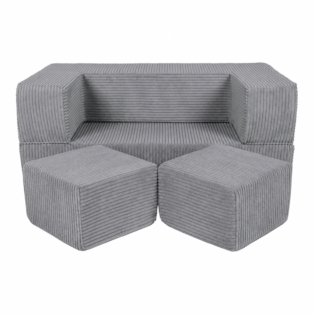 Meowbaby Sofa Modułowa dla Dziecka Cube - 4 Elementy | Aesthetic