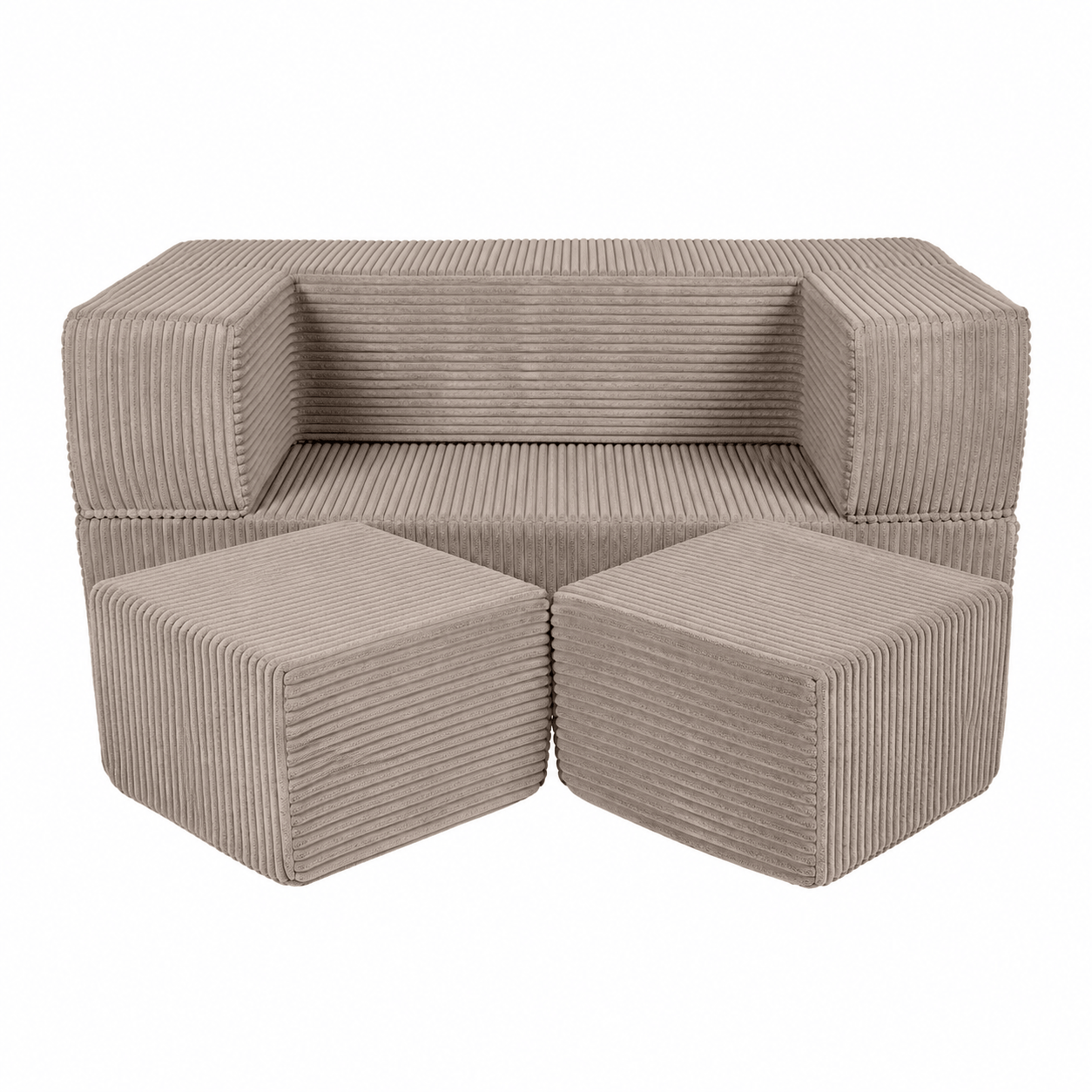 Meowbaby Sofa Modułowa dla Dziecka Cube - 4 Elementy | Aesthetic