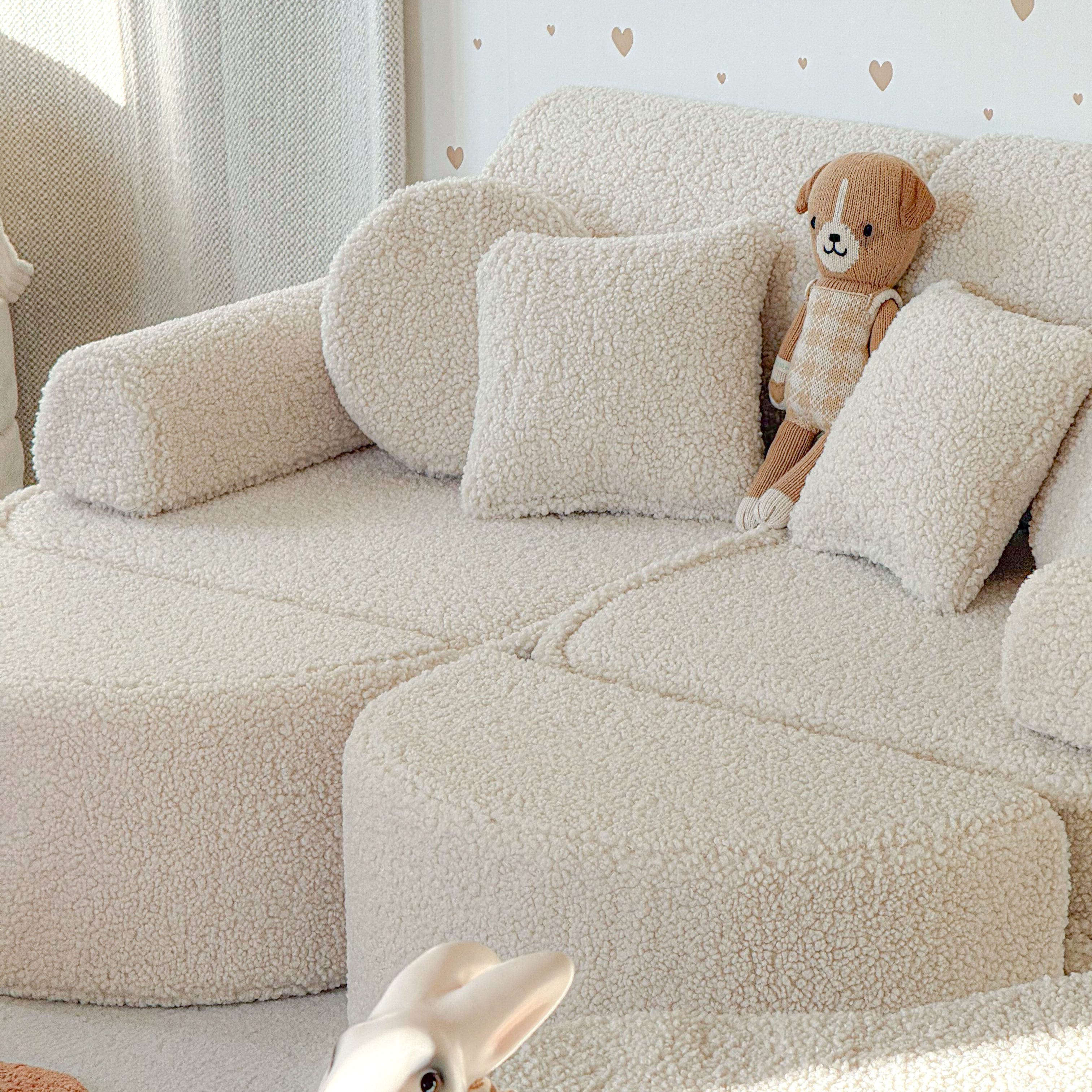 Meowbaby Sofa Modułowa dla Dziecka Max - 12 Elementów | Bearly