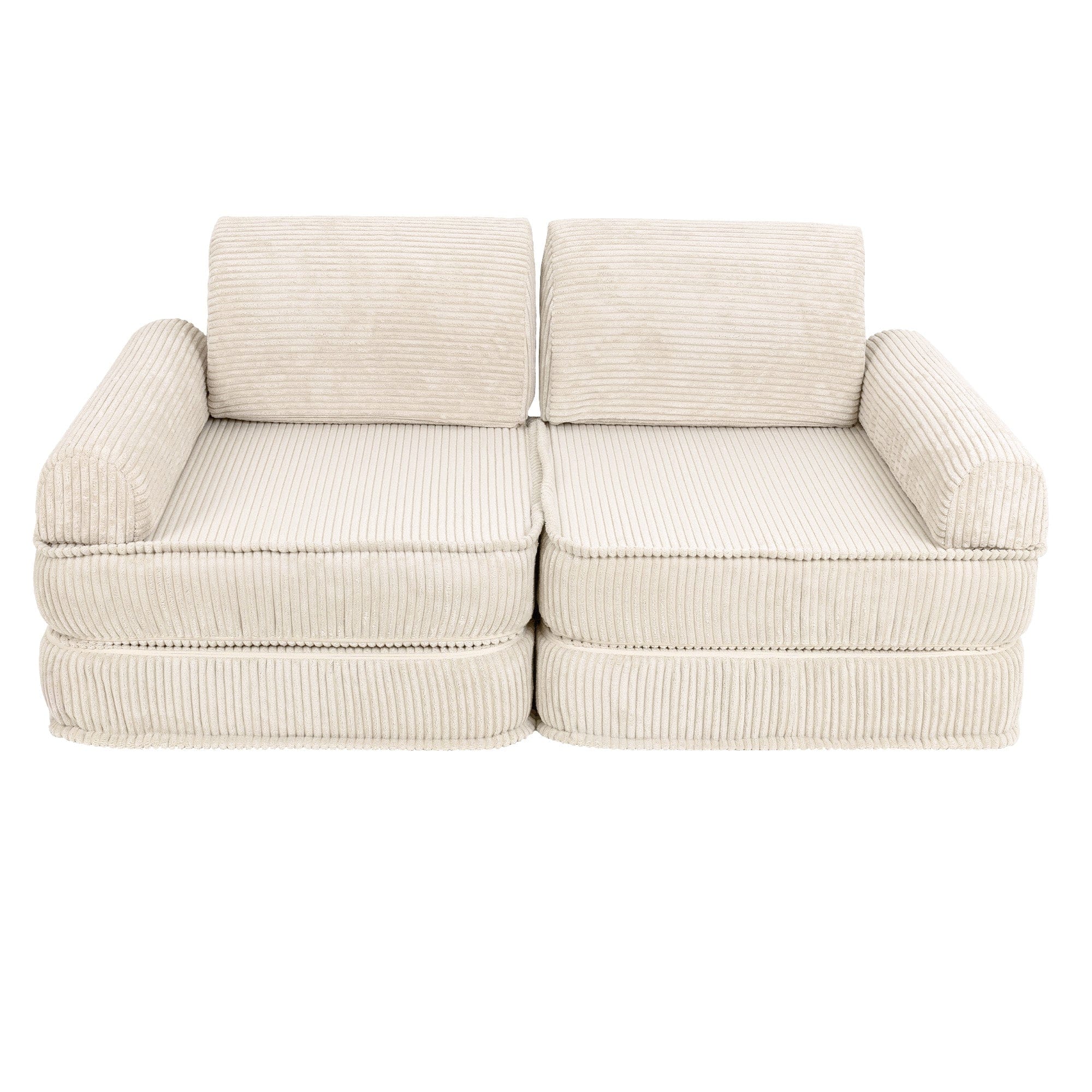 MeowBaby Kids Play Sofa Plus | Modular Kids Play Couch | 12 Pieces