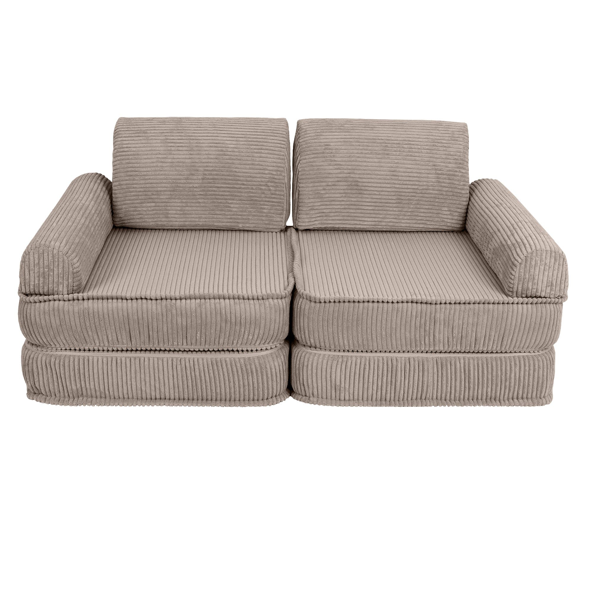 MeowBaby Kids Play Sofa Plus | Modular Kids Play Couch | 12 Pieces