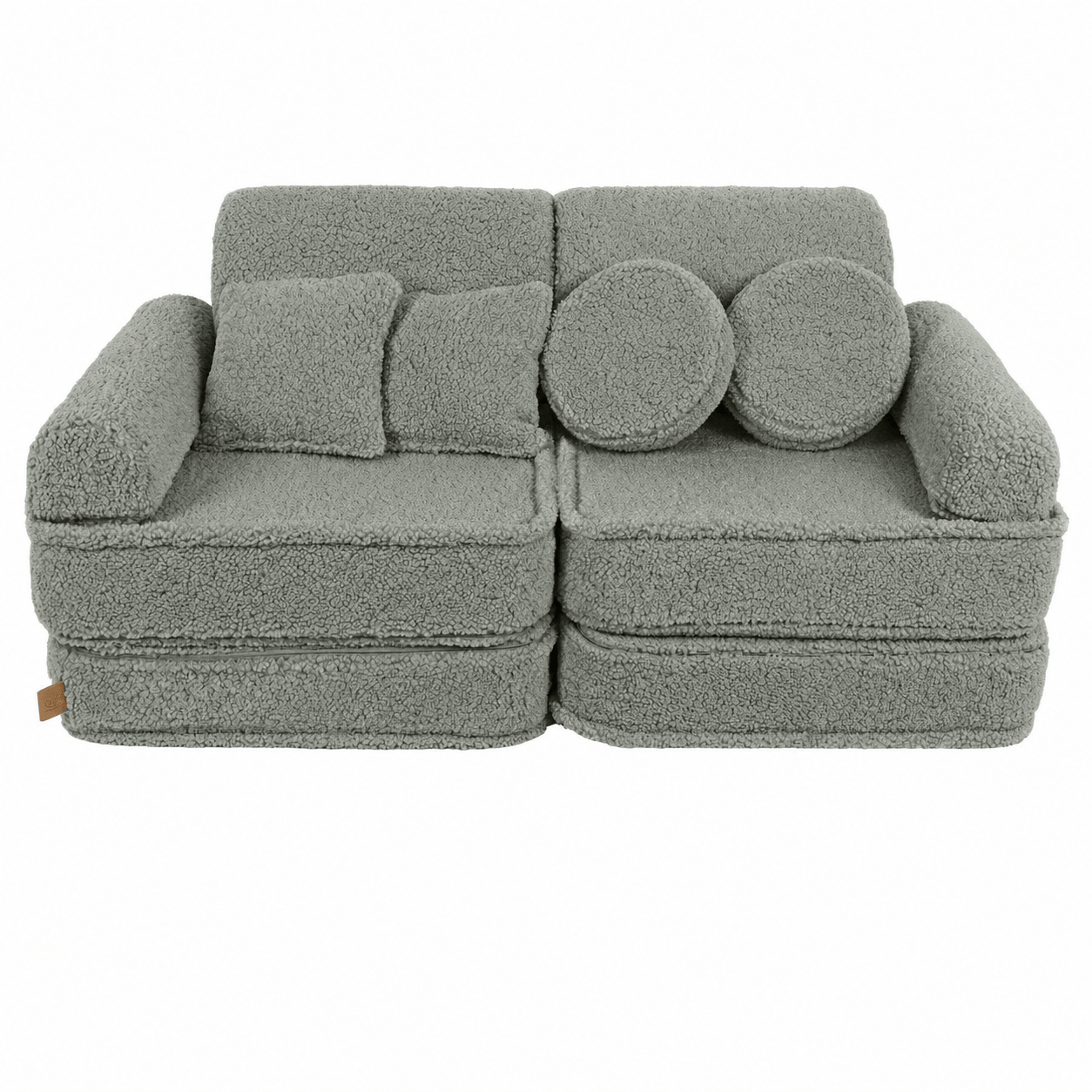 MeowBaby Bearly Play Sofa Plus – Kids Modular Play Couch | 12 Pieces