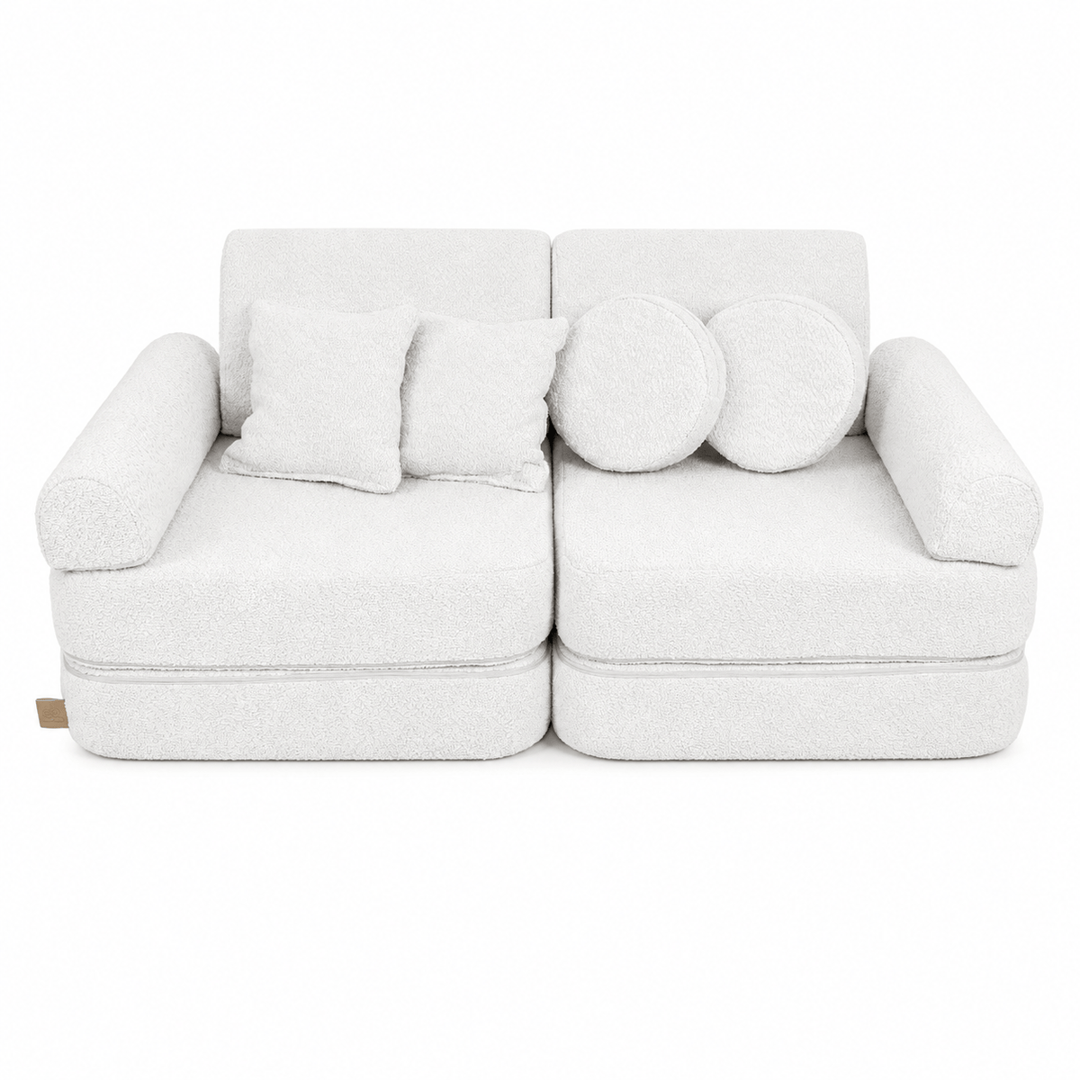 Meowbaby Sofa Modułowa dla Dziecka Plus - 10 Elementów | Boucle