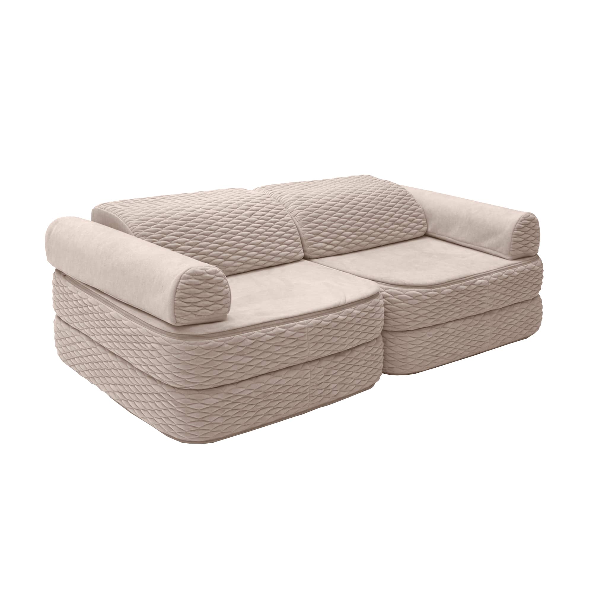 Dune Kids Play Sofa Plus – Modular Play Couch | 6 Pieces