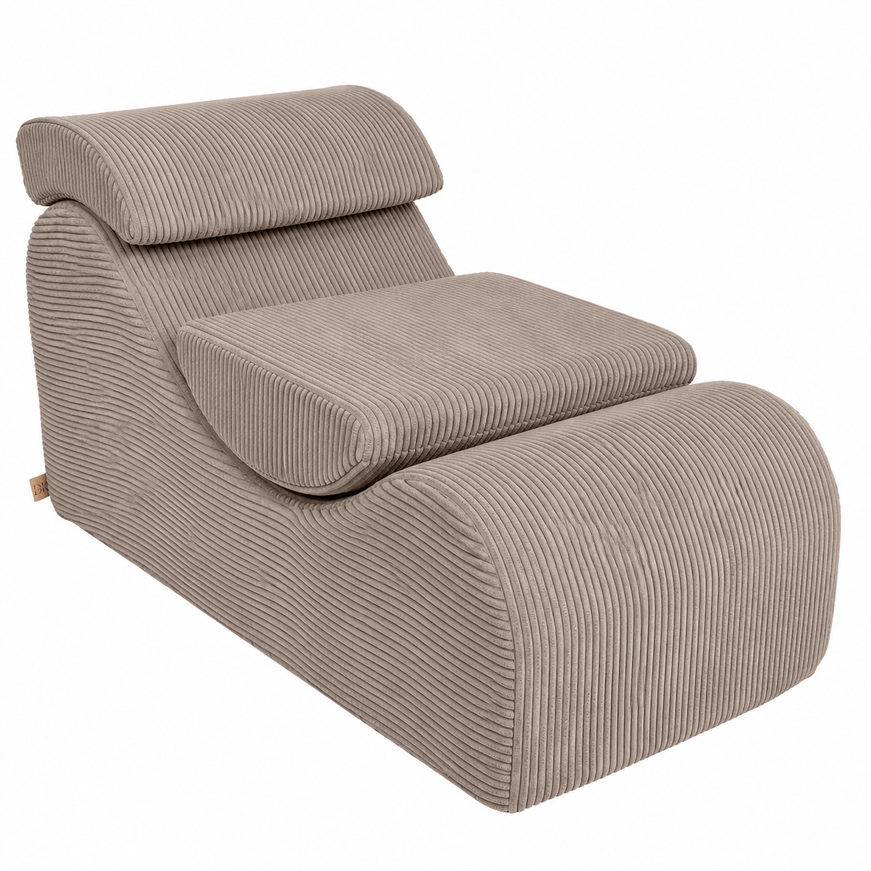 MeowBaby Aesthetic Wave Lounger - Comfy Toddler Foam Filled Chair