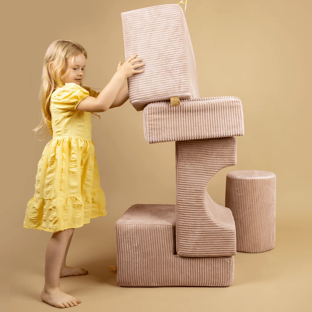 MeowBaby Aesthetic Shape Set | Foam Climbing Blocks for Kids